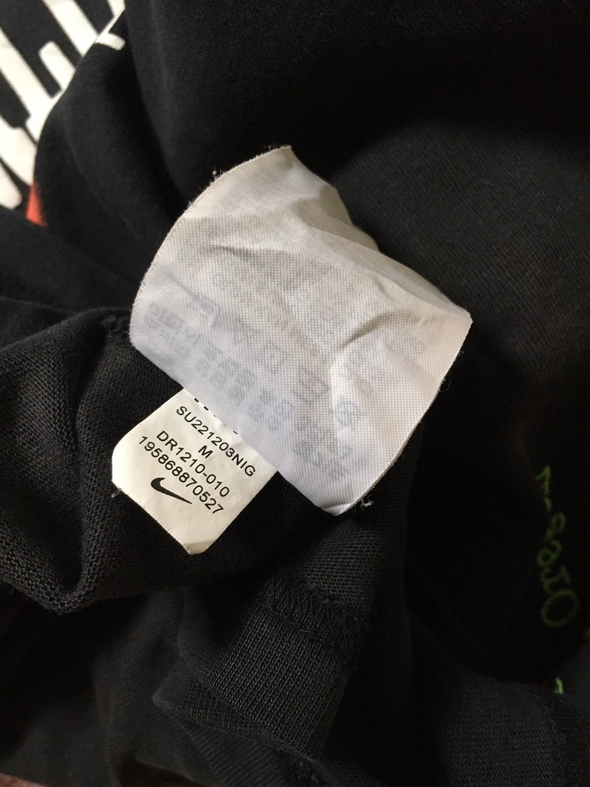 Nike Nike World Tour Black T shirt Size US M / EU 48-50 / 2 - 8 Thumbnail