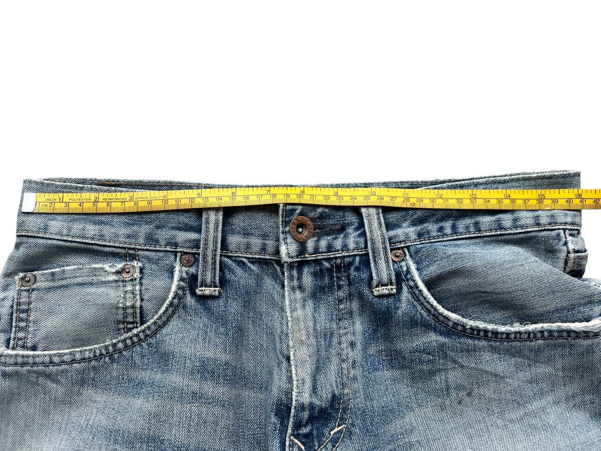 Edwin Vintage Edwin Distressed Denim Jeans 32x31.5 Size US 32 / EU 48 - 10 Thumbnail