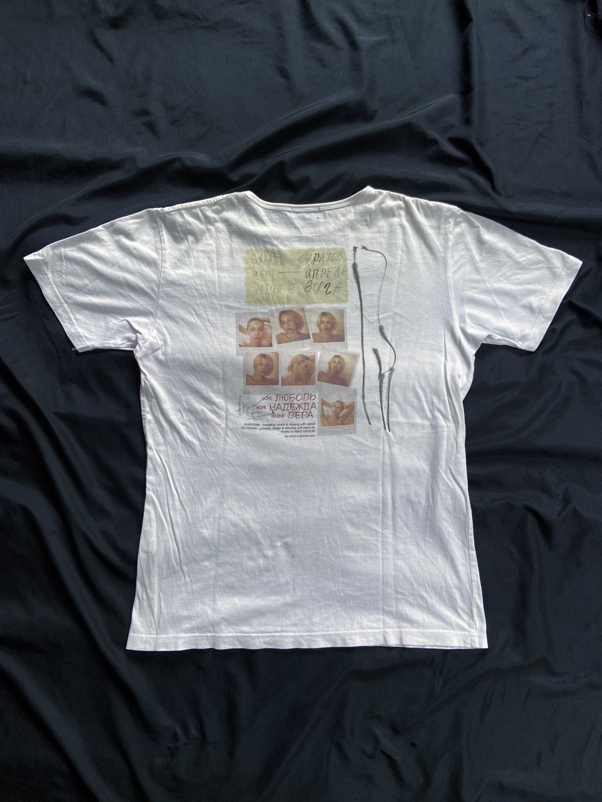 Japanese Brand MEN'S MELROSE ARTICLE ANASTASSIA & ED TSUWAKI TEE Size US M / EU 48-50 / 2 - 2 Thumbnail