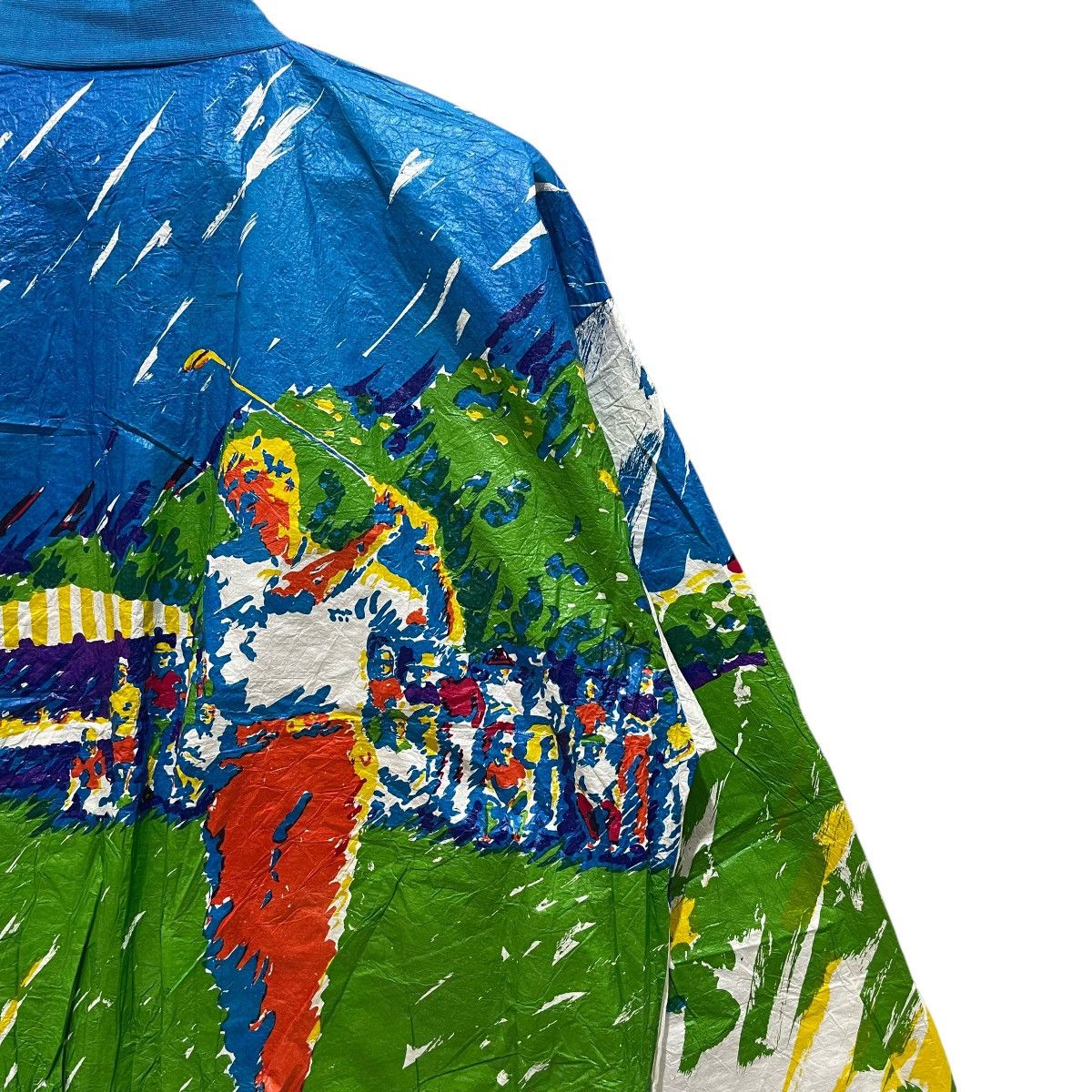 Golf le Fleur Rare Vintage Graphic Design Golf Printed Zipper Light Jacket Size US XL / EU 56 / 4 - 12 Thumbnail