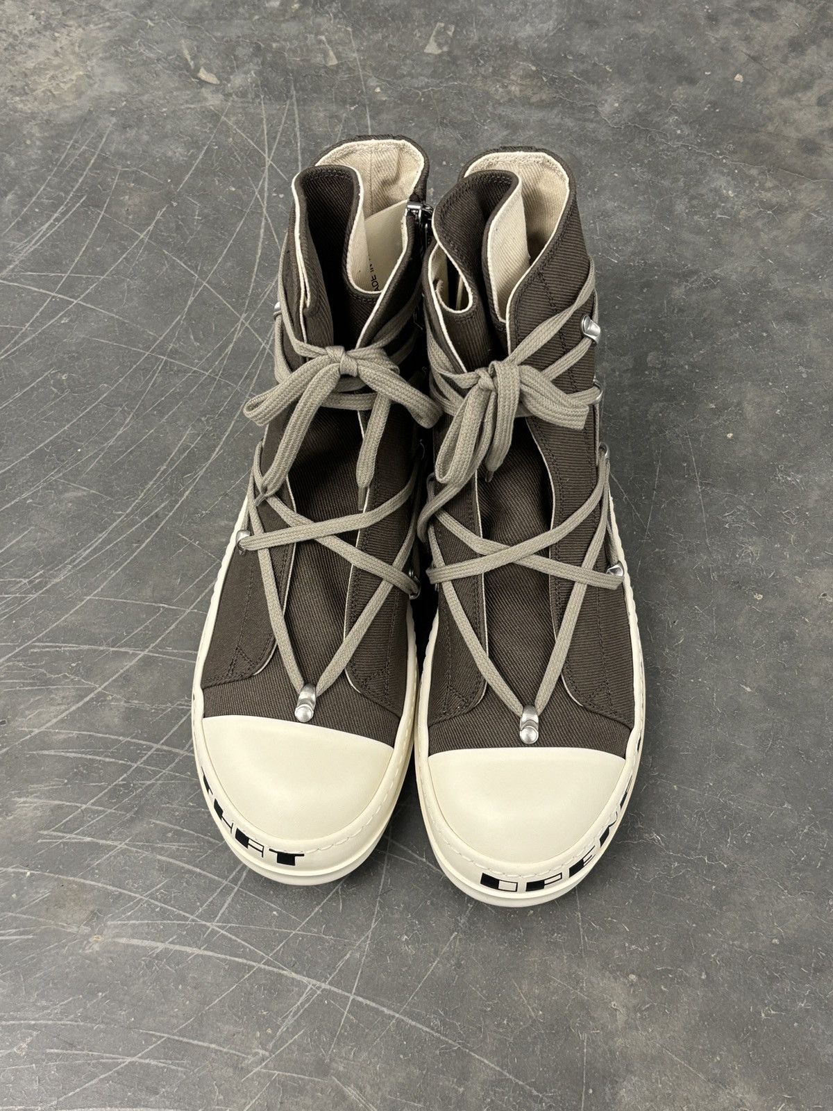 Rick Owens × Rick Owens Drkshdw Rick Owens Drkshdw Hexa Ramones 