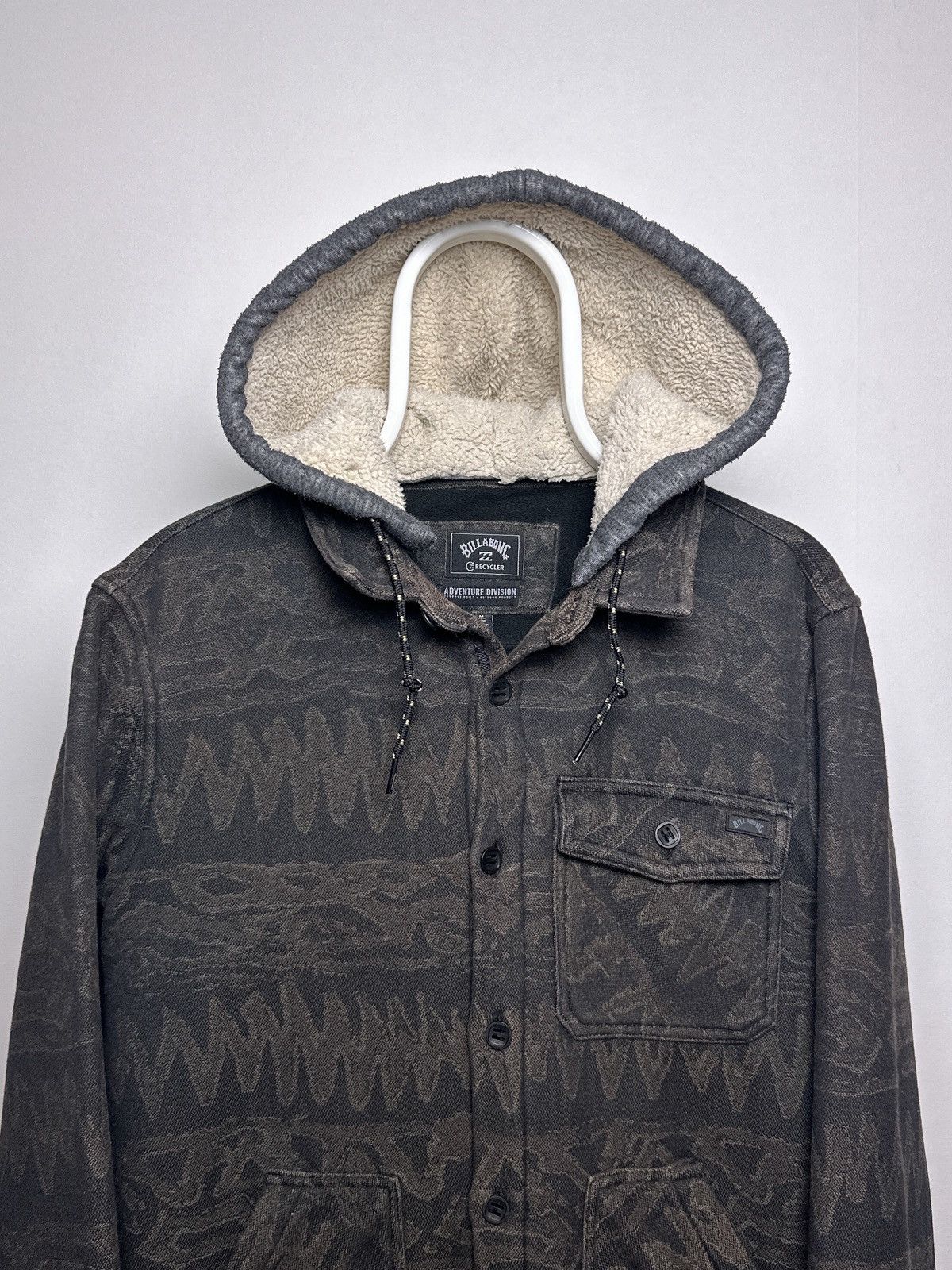 Billabong Billabong Recycler Adventure Division Flannel Hooded Jacket Size US M / EU 48-50 / 2 - 2 Thumbnail