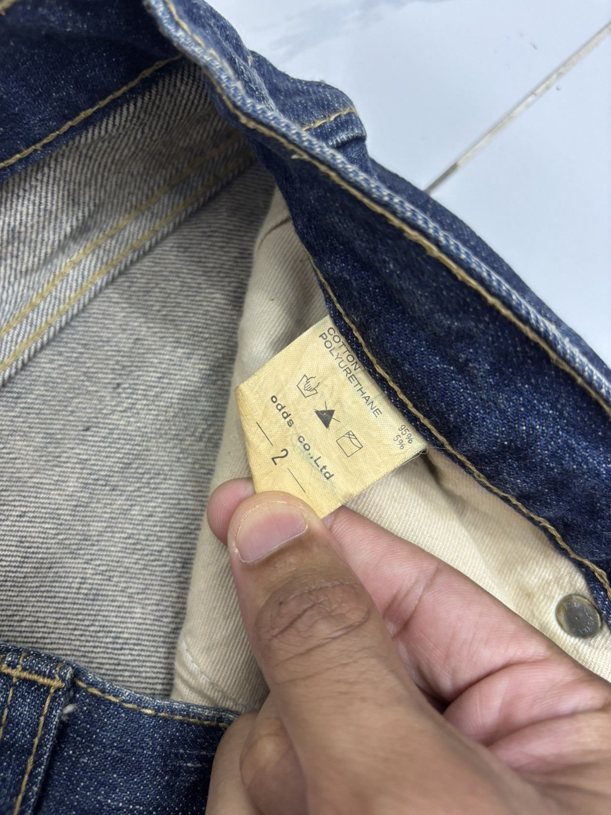 Lounge Lizard × Tornado Mart × Undercover Skinny Jeans Lounge Lizard Punk Rock Denim Jeans Size US 30 / EU 46 - 11 Thumbnail