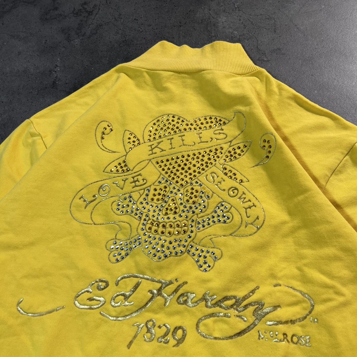 Ed Hardy Vintage Y2K Ed Hardy Swag Zip Sweatshirt Big Logo Skull Size US S / EU 44-46 / 1 - 15 Thumbnail