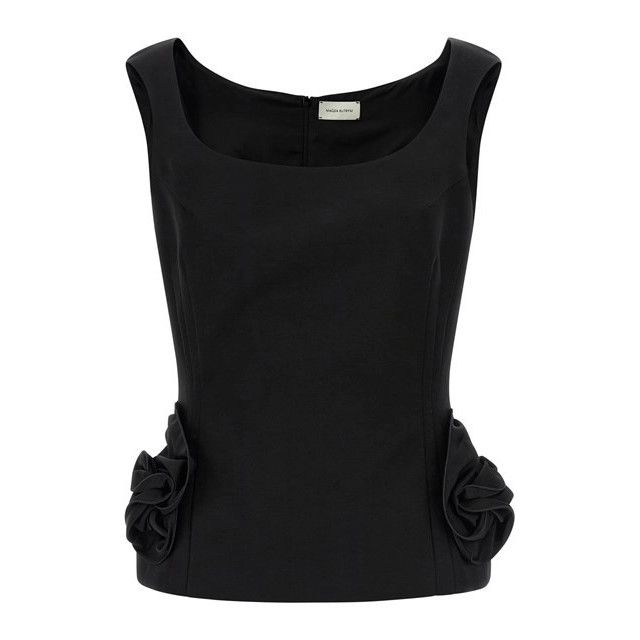 MAGDA BUTRYM Blouse 11 Black Top New & Authentic (Women's si
