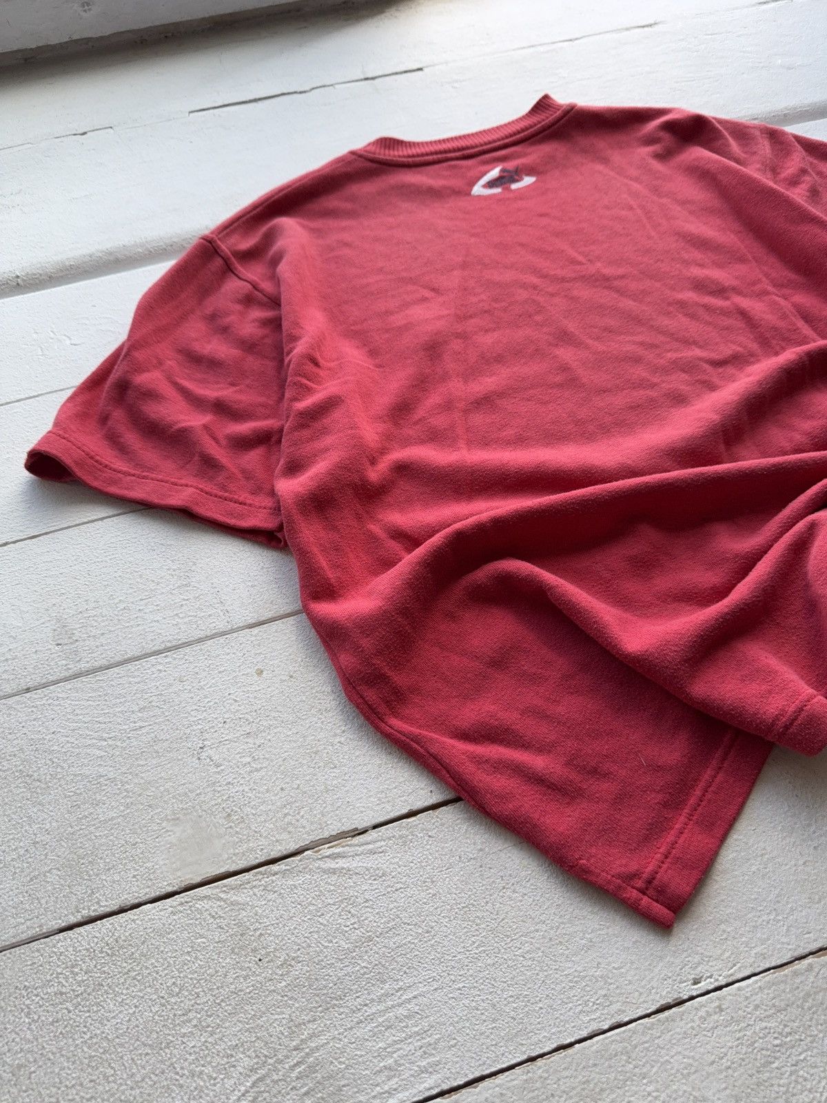 Puma Vintage 90s Faded Red Puma Logo Basic Streetwear Tee Shirt Size US L / EU 52-54 / 3 - 8 Thumbnail