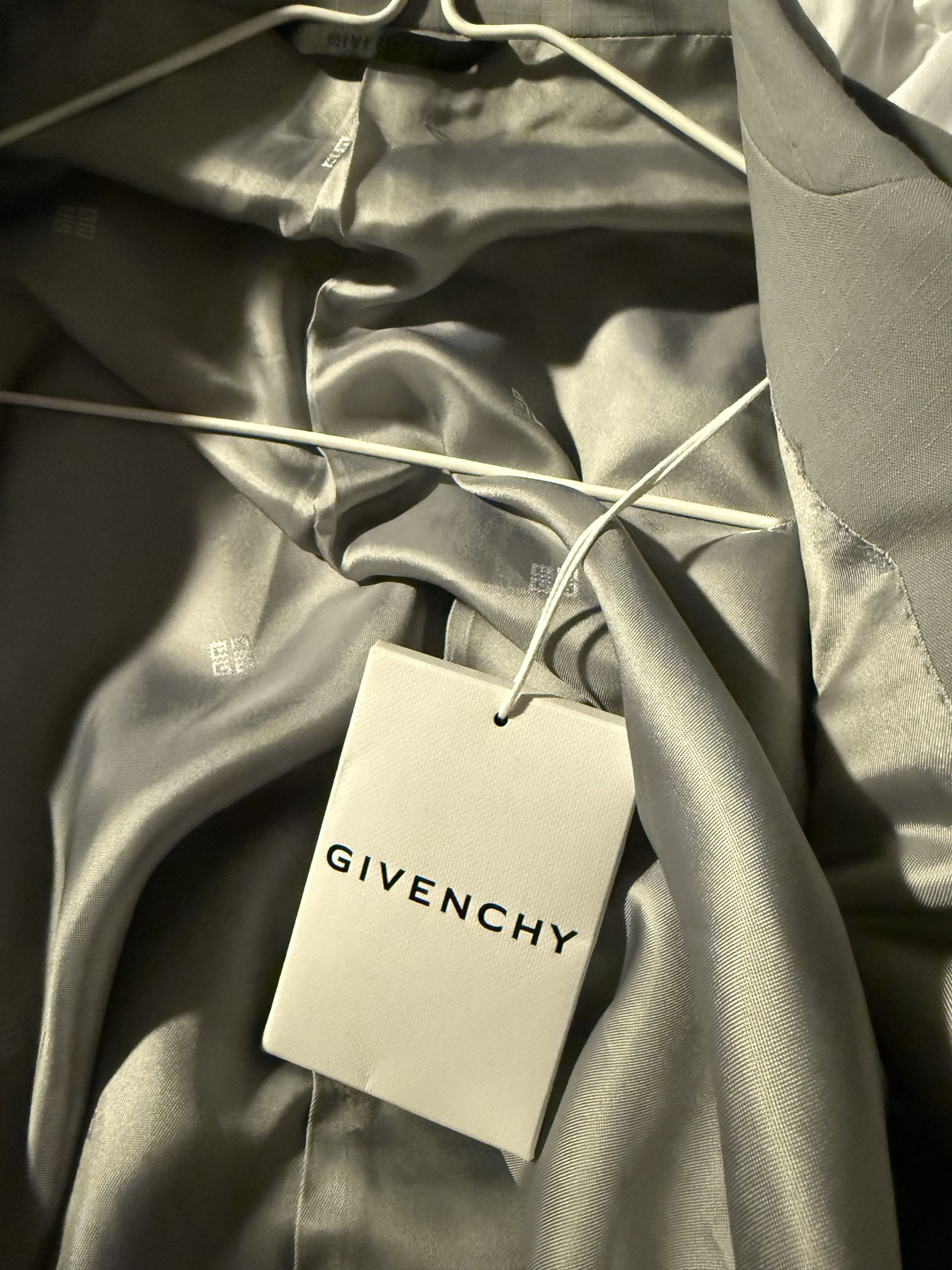 Givenchy Givenchy harness padlock sky blue jacket blazer Ronaldo 52 Size 42R - 8 Thumbnail