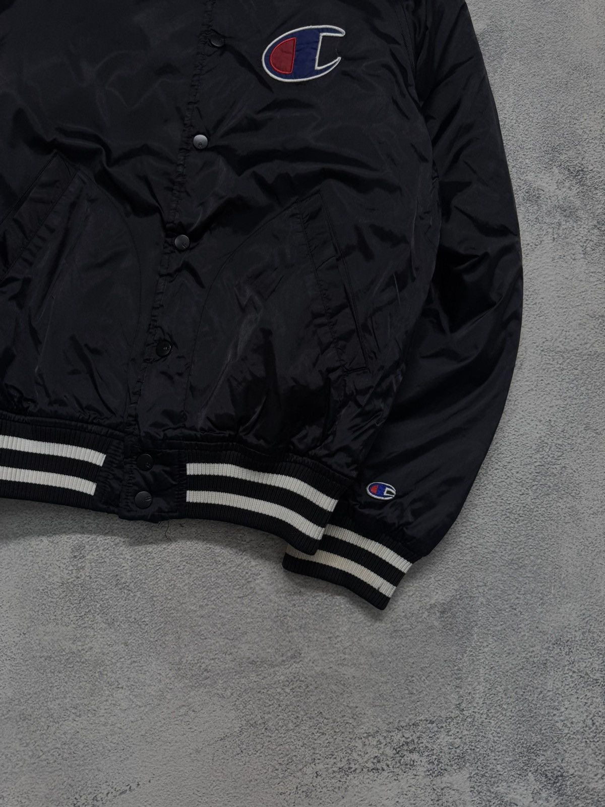 Champion Vintage Y2k Champion Bomber Jacket 00’s Size US XS / EU 42 / 0 - 9 Thumbnail
