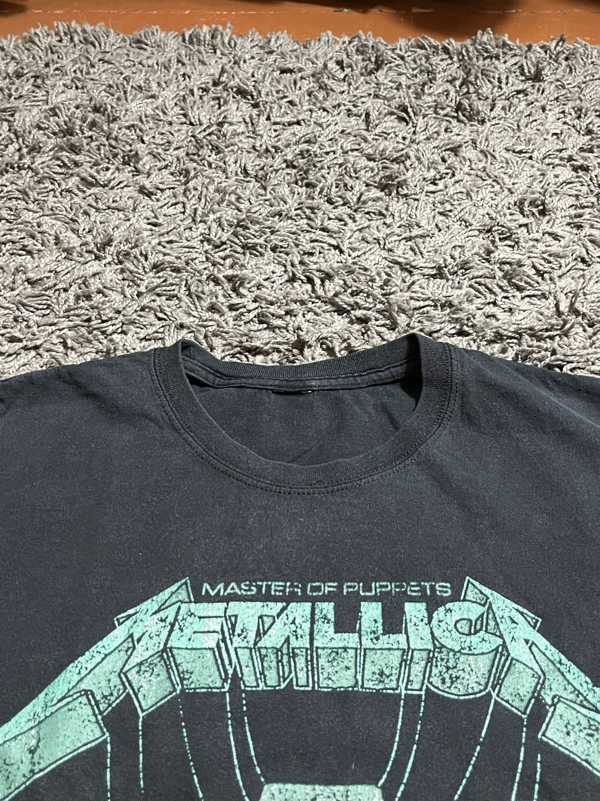 Metallica METALLICA MASTER OF PUPPETS ROCK VINTAGE FADED TEE Size US L / EU 52-54 / 3 - 4 Thumbnail