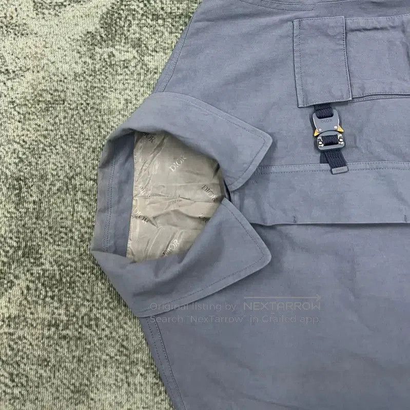 Dior Dior Men's Light Blue Long Sleeve Jacket . Size US M / EU 48-50 / 2 - 2 Thumbnail