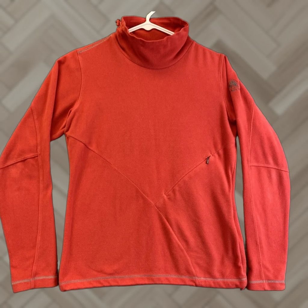 Nike Nike ACG Sweatshirt Womens S Red Fleece Therma Fit Pullover Sweatshirt Outdoor Hiking 90s? Size S / US 4 / IT 40 - 1 Thumbnail