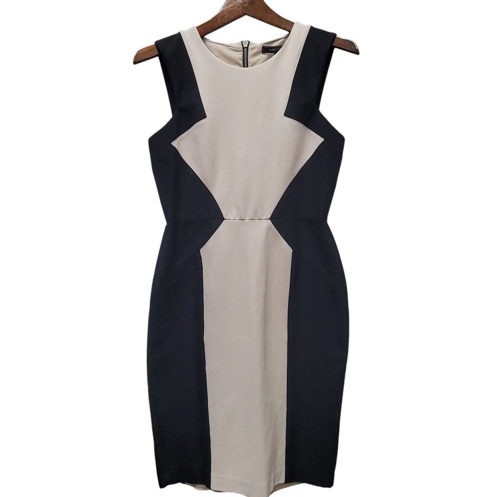 Other BCBGMAXAZRIA Evelyn Fully Lined Colorblocked Knee-length Size S / US 4 / IT 40 - 2 Thumbnail