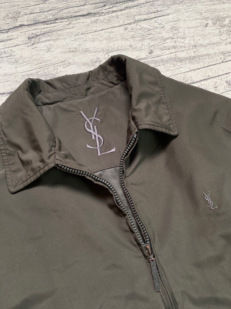 Yves Saint Laurent 🥳big logo🥳YSL BIG LOGO casual jacket Size US L / EU 52-54 / 3 - 5 Thumbnail