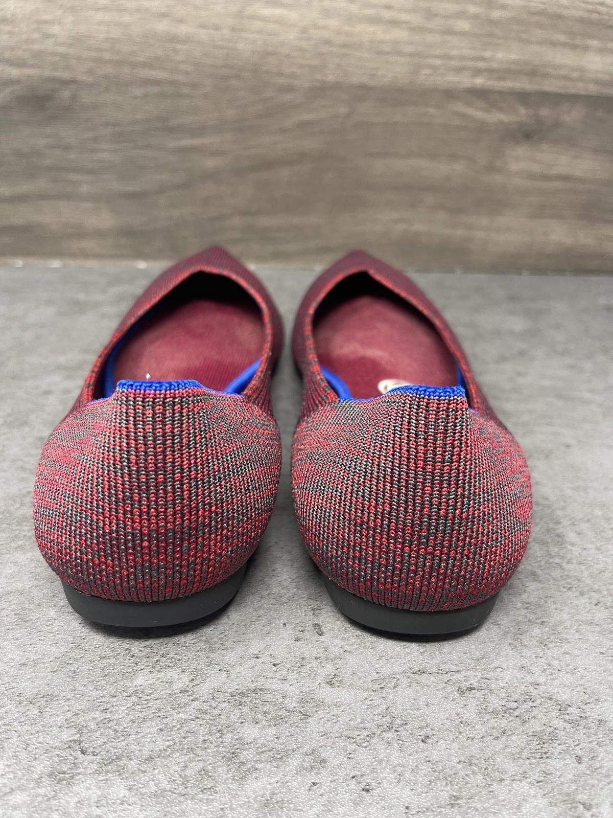 Rothy's Rothys The Point Flats Womens Size 9 Red Slip On Pointed Size US 9 / IT 39 - 6 Thumbnail