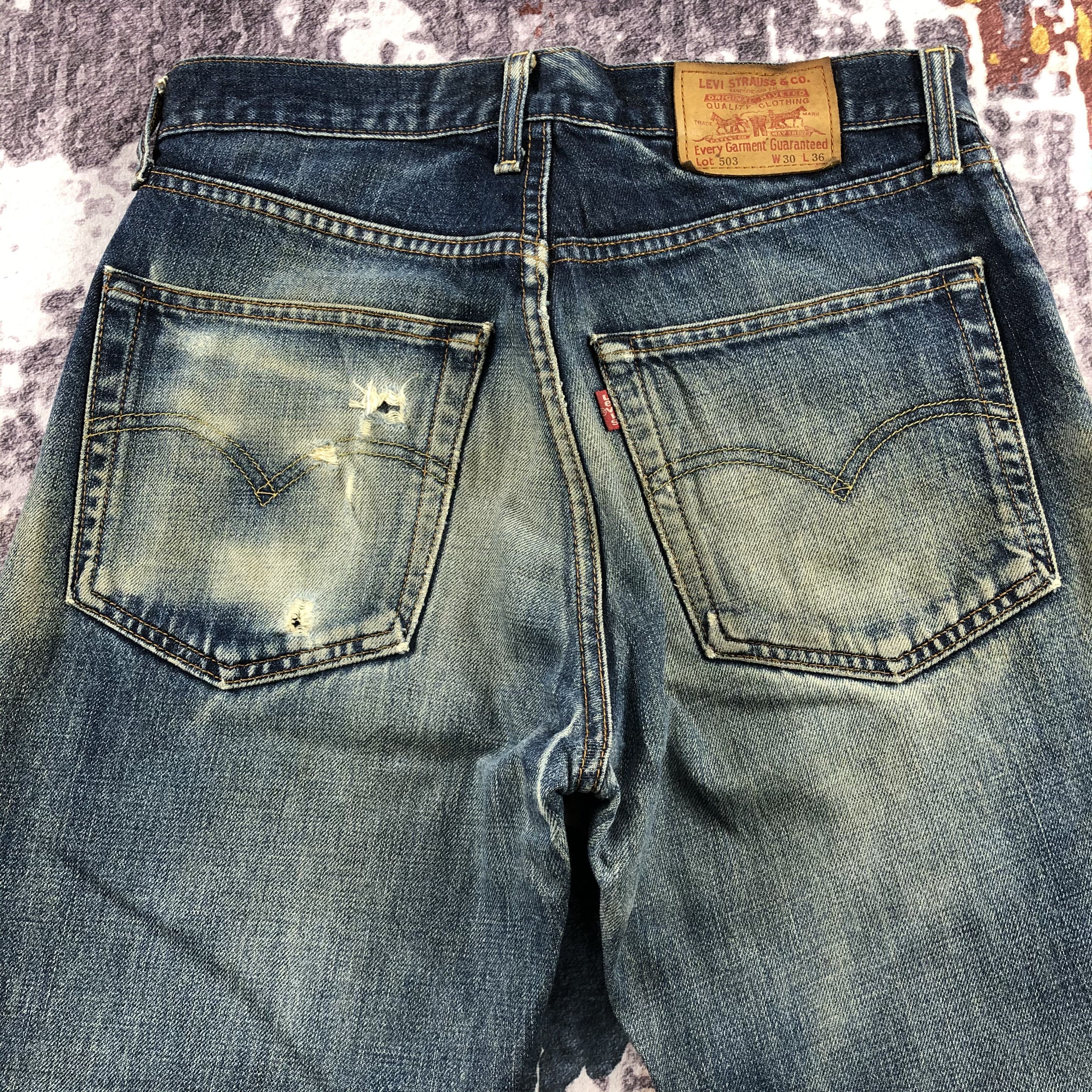 Levi's × Vintage Vintage 90s Levis 503 Jeans-JM2214 Size US 31 - 5 Thumbnail