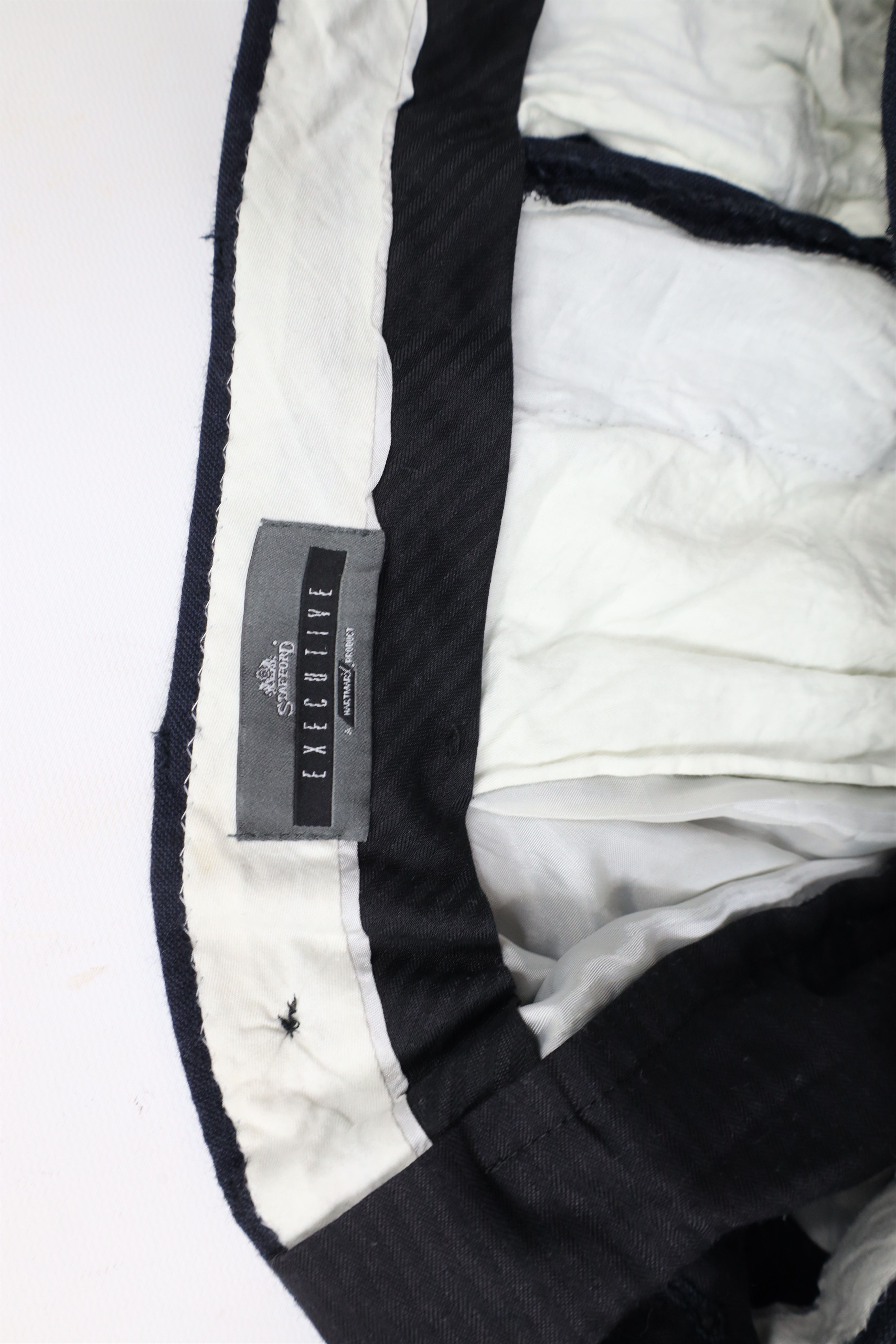 Vintage Vintage 90s Streetwear Pleated Wide Leg Chino Pants Blue Size US 34 / EU 50 - 6 Thumbnail
