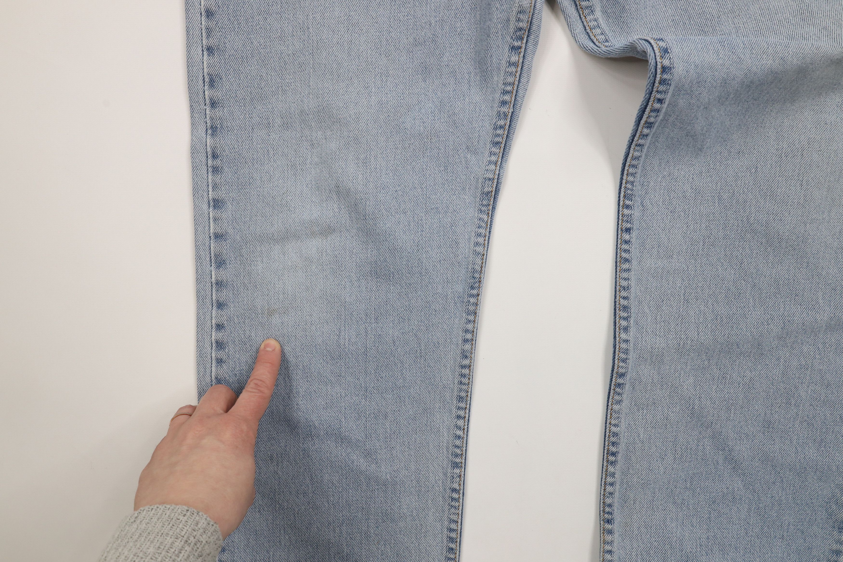 Levi's × Vintage Vintage Y2K 2003 Levis 505 Regular Fit Denim Jeans Blue Size US 32 / EU 48 - 7 Thumbnail