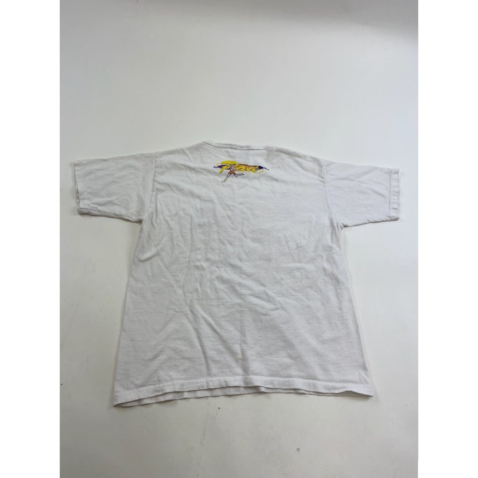 Anvil VINTAGE Straub Hawaii 10k T Shirt Womens M White 2000 Activewear Crew Neck Basic T-Shirt Women Mens Size M / US 6-8 / IT 42-44 - 2 Thumbnail