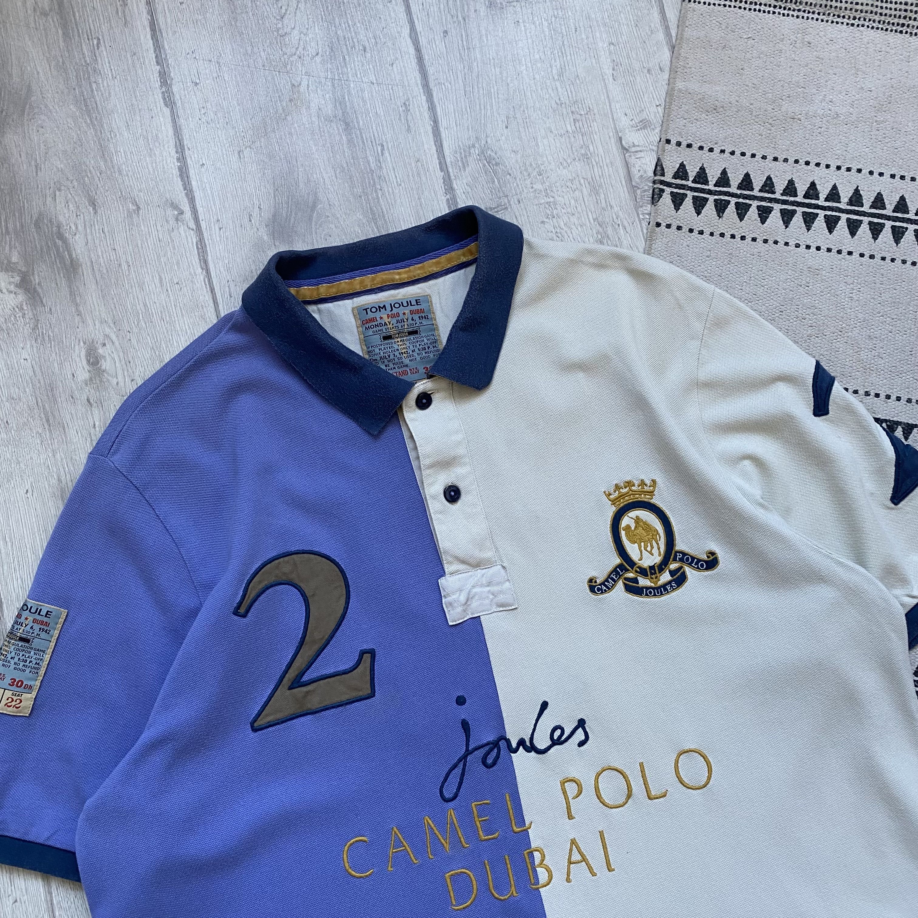 Polo Ralph Lauren Camel Polo Dubai Vintage Chief Keef Ralph Lauren style polo Size US XL / EU 56 / 4 - 4 Thumbnail
