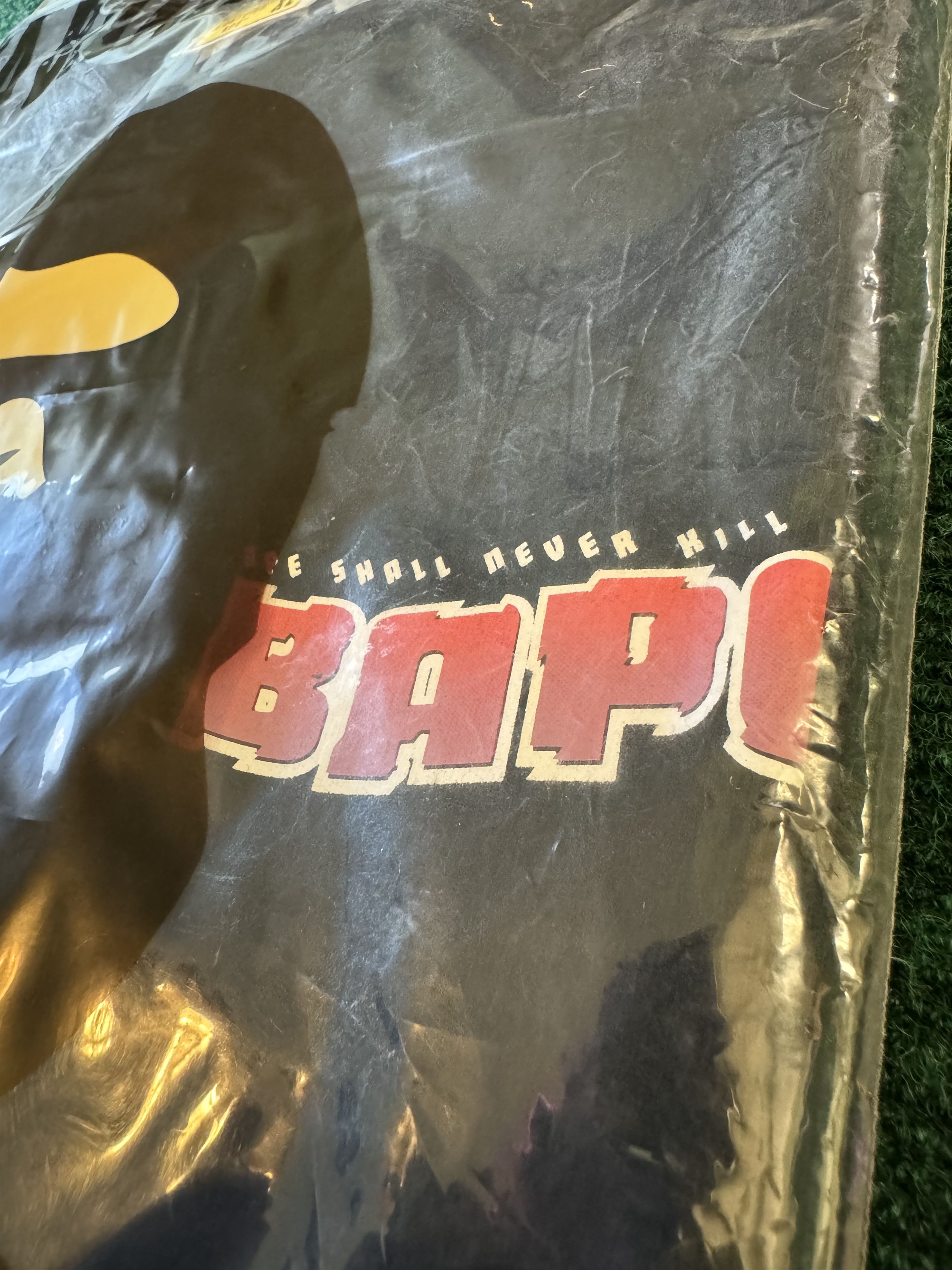 Bape Bape A BATHING APE Distortion L/S Tee “Black” Size US XL / EU 56 / 4 - 3 Thumbnail