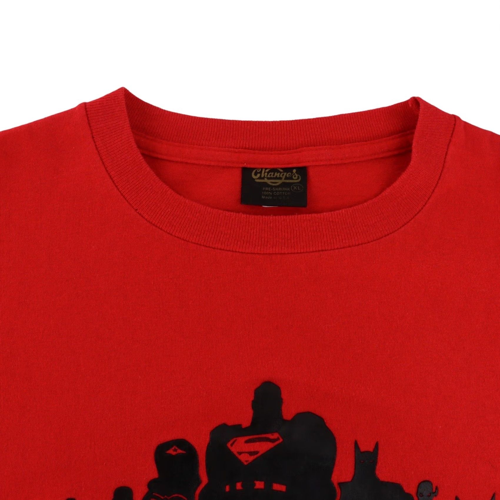 DC Comics Vintage DC Comics Shirt XL Red Size - Size US XL / EU 56 / 4 - 5 Thumbnail