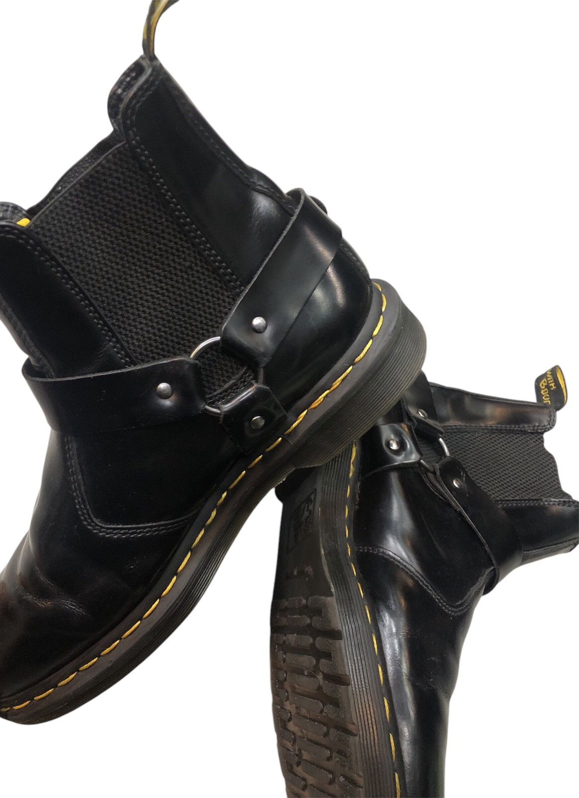 Dr. Martens × Vintage Vintage Dr.Martens Boots Leather Shoes Unisex Uk8/Us9 Size US 8 / EU 41 - 4 Thumbnail