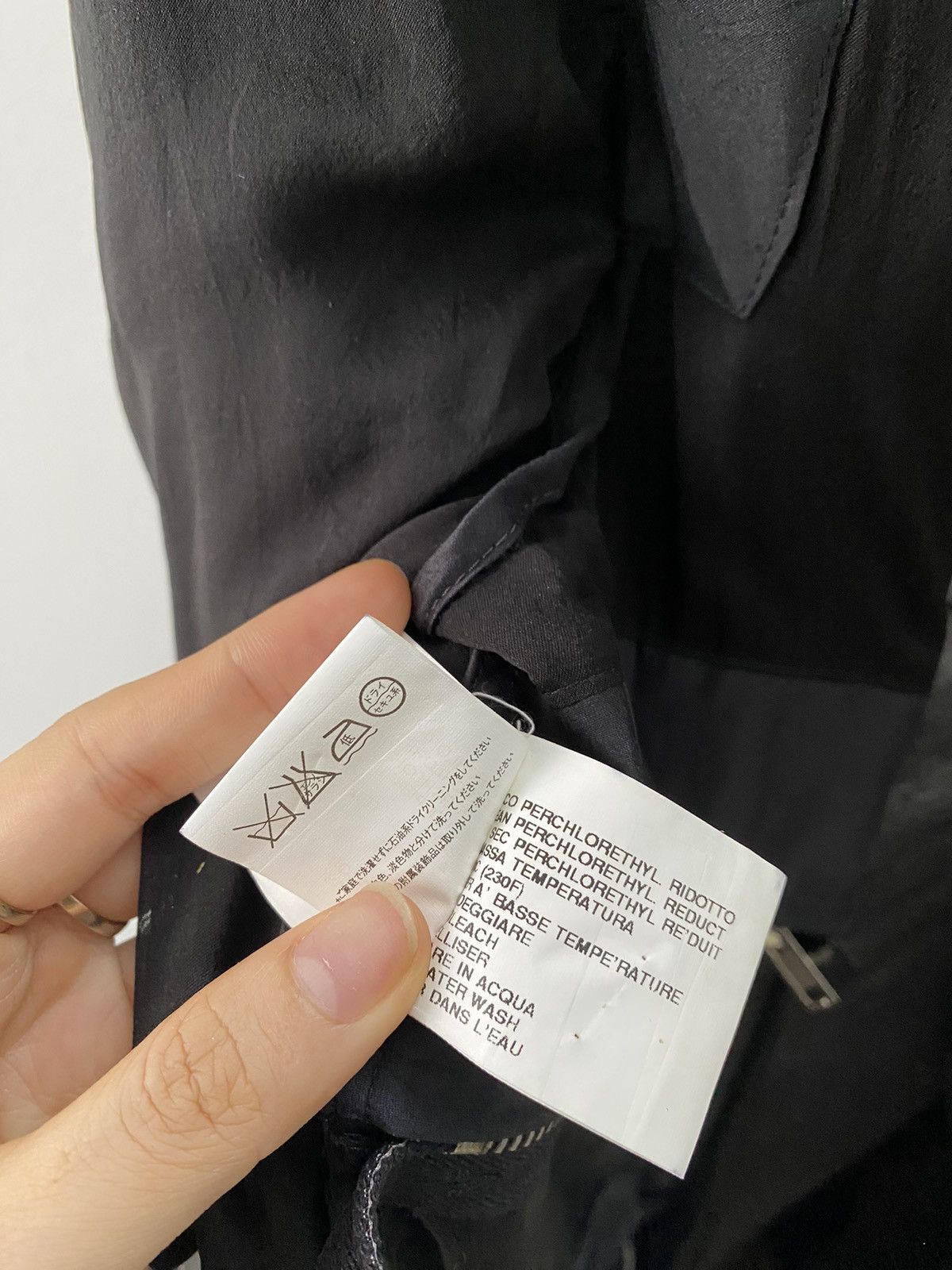 Rick Owens RickOwen multi pockets , double layer silk jacket Size ONE SIZE - 8 Thumbnail