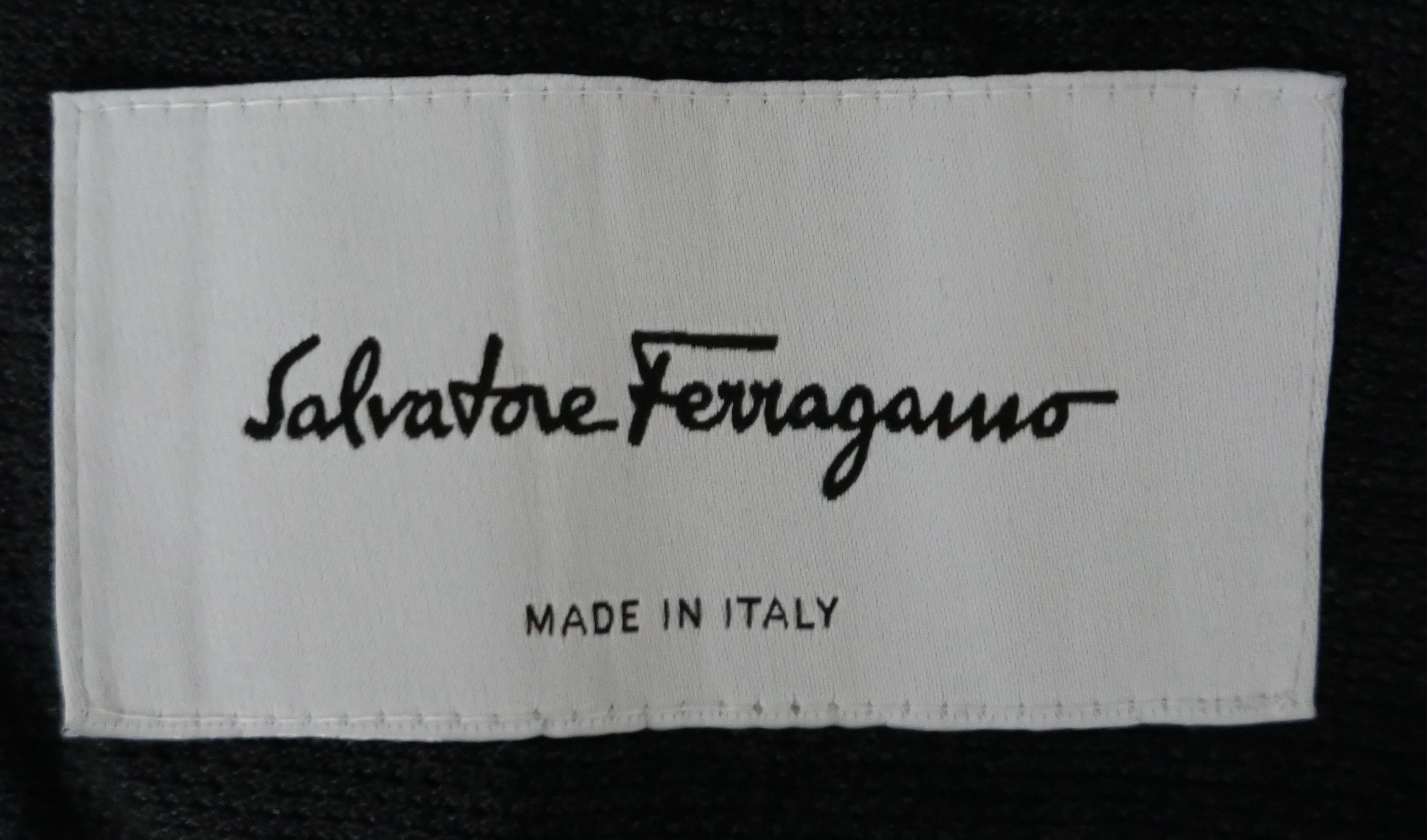 Salvatore Ferragamo Salvatore Ferragamo Silk & Linen Jersey Sports Jacket Size US XXL / EU 58 / 5 - 5 Thumbnail