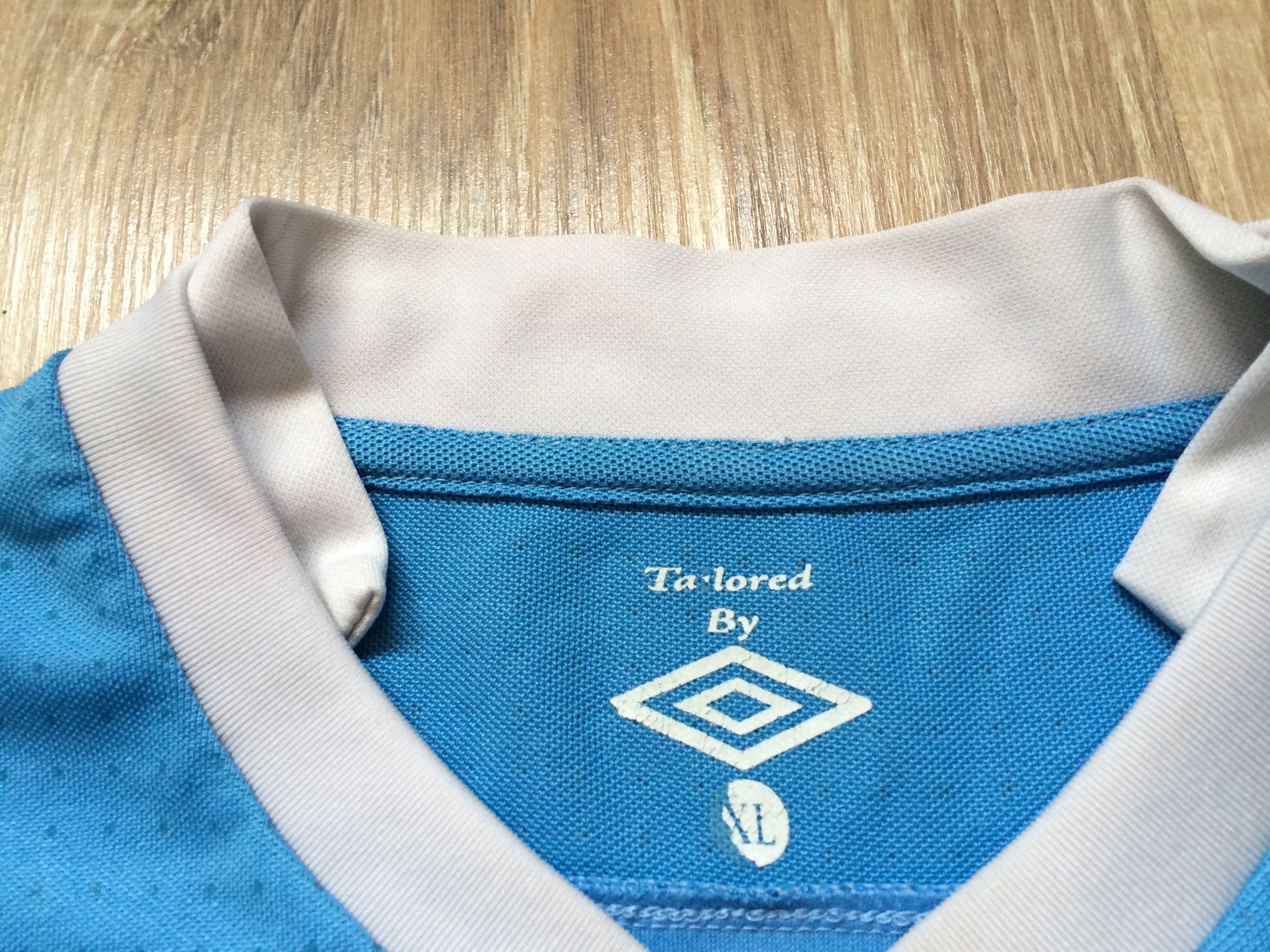 Umbro Vintage Umbro Manchester City Football Shirt #21 Silva Size US XL / EU 56 / 4 - 6 Thumbnail
