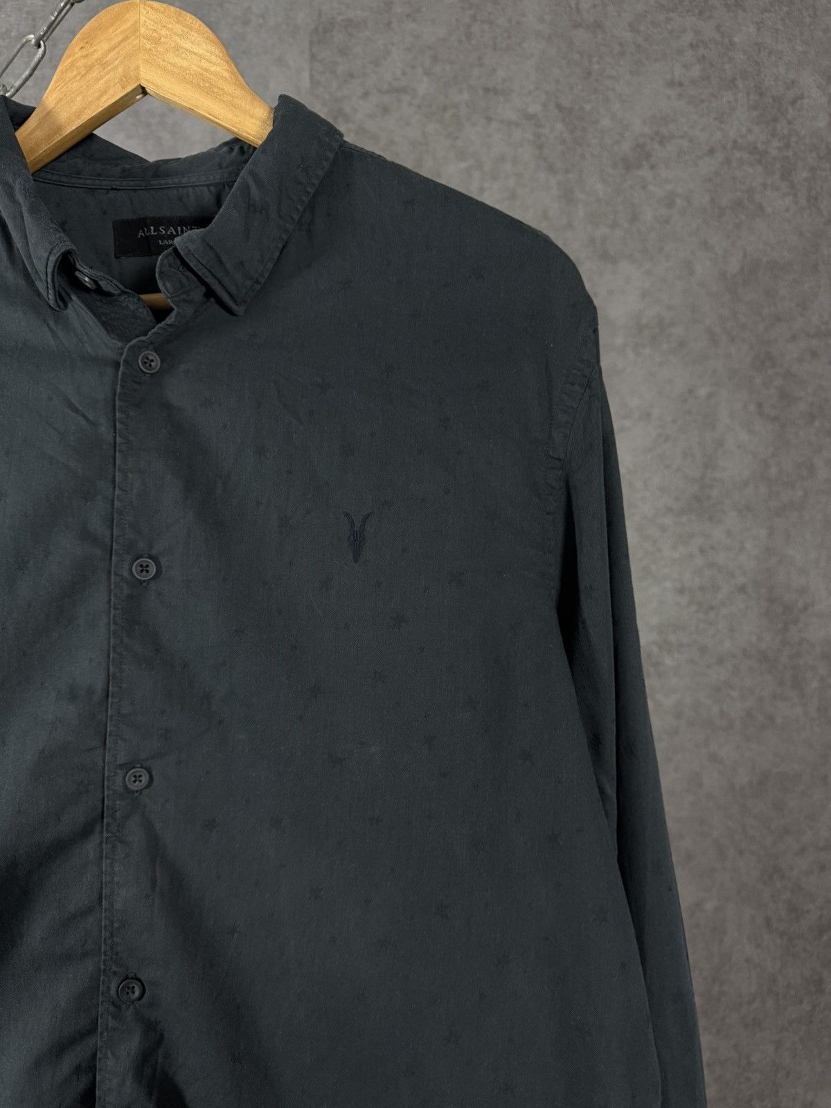 Allsaints Allsaints designer monogram shirt Size US L / EU 52-54 / 3 - 2 Thumbnail