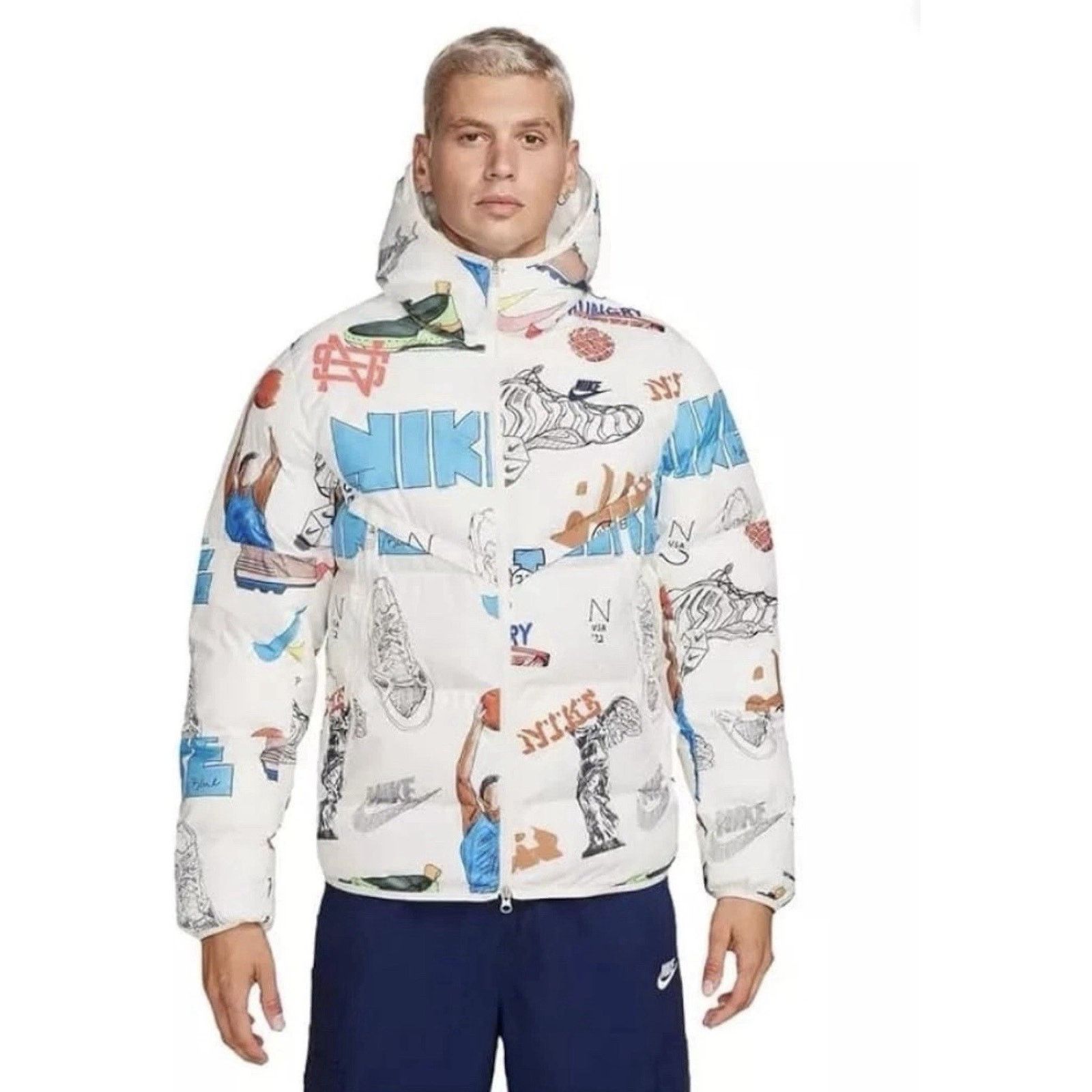 Nike Nike Storm-Fit Bold School Windrunner Puffer Jacket Small Size US S / EU 44-46 / 1 - 1 Thumbnail