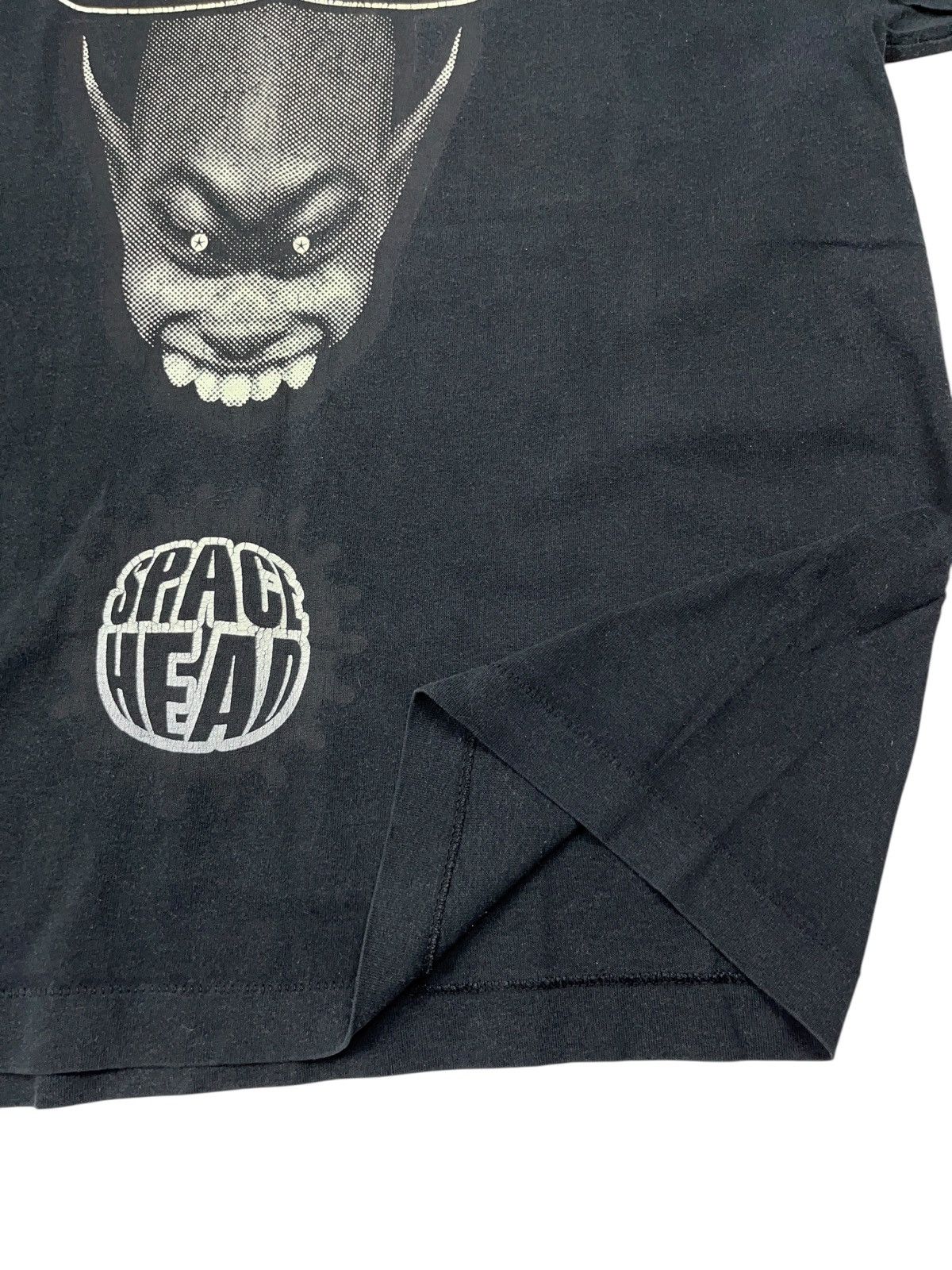 Thunderdome Vintage 90s SpaceHead Aphex Twin Style T-Shirt Techno Rave Size US XL / EU 56 / 4 - 8 Thumbnail