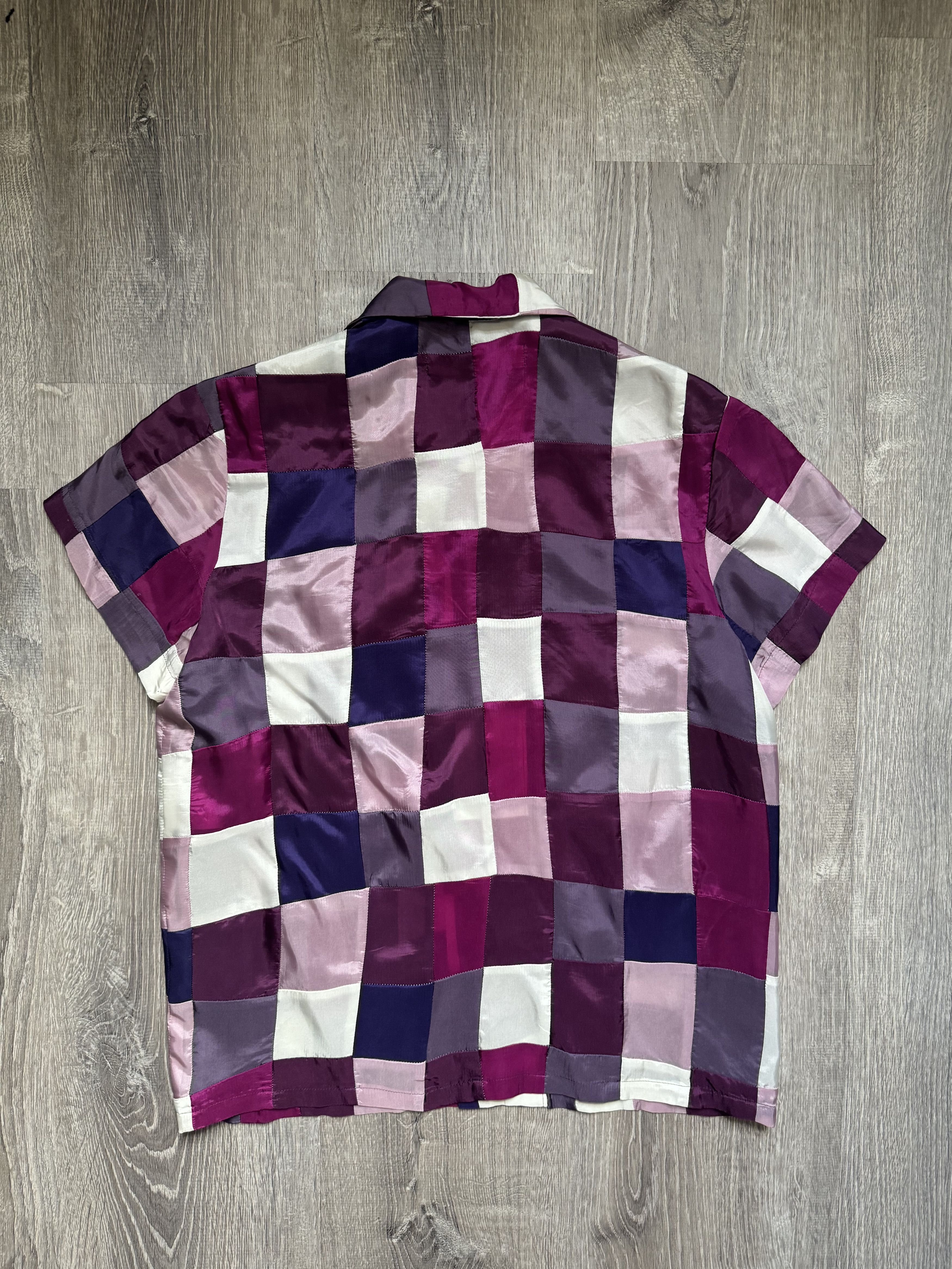 Comme des Garcons Comme Des Garcons Junya Watanabe S/S 2000 Patchwork Shirt Size US S / EU 44-46 / 1 - 2 Thumbnail