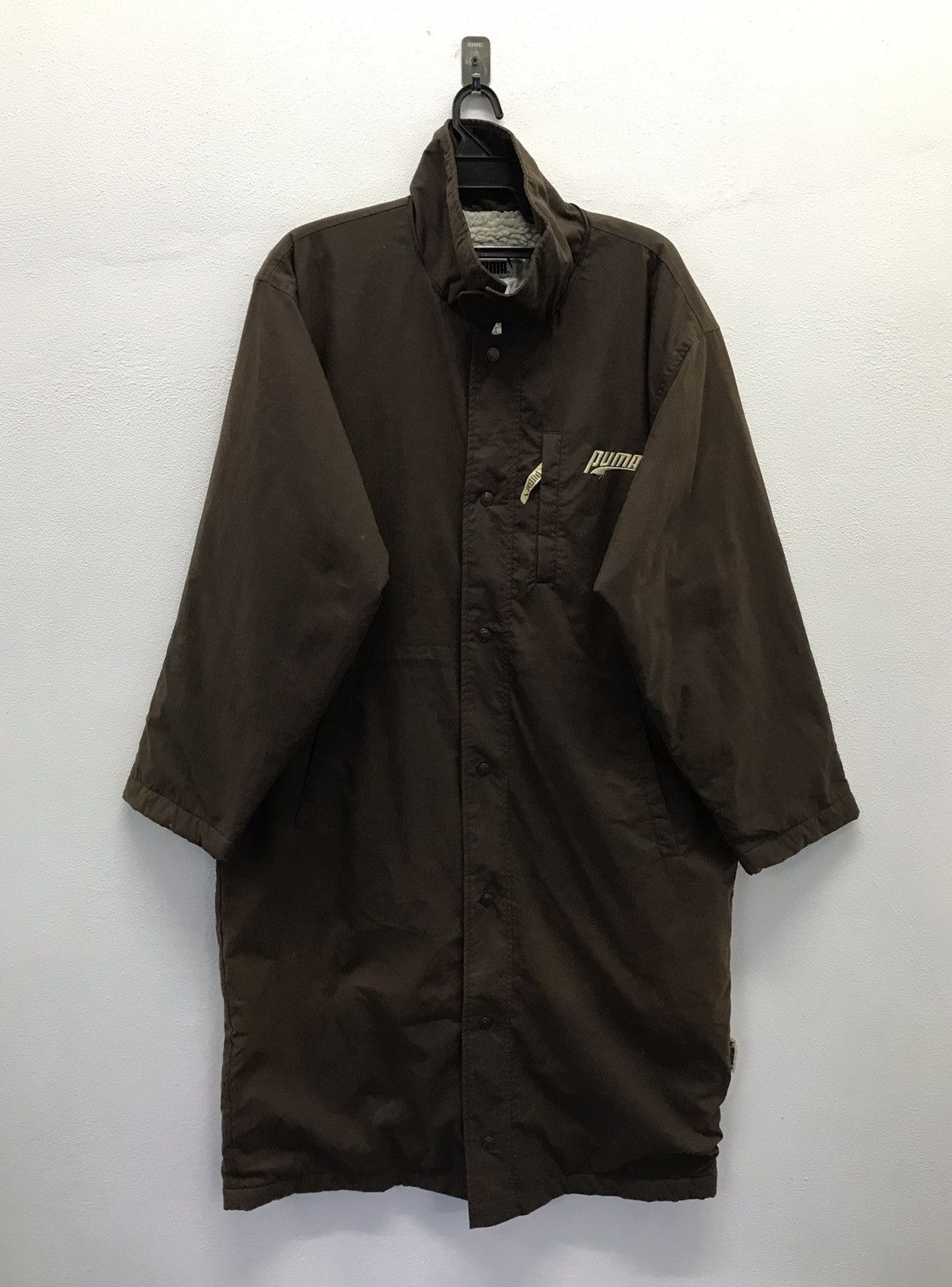 Puma × Vintage Vintage Puma our word To quality hit Union Long Jacket Size US XL / EU 56 / 4 - 1 Thumbnail