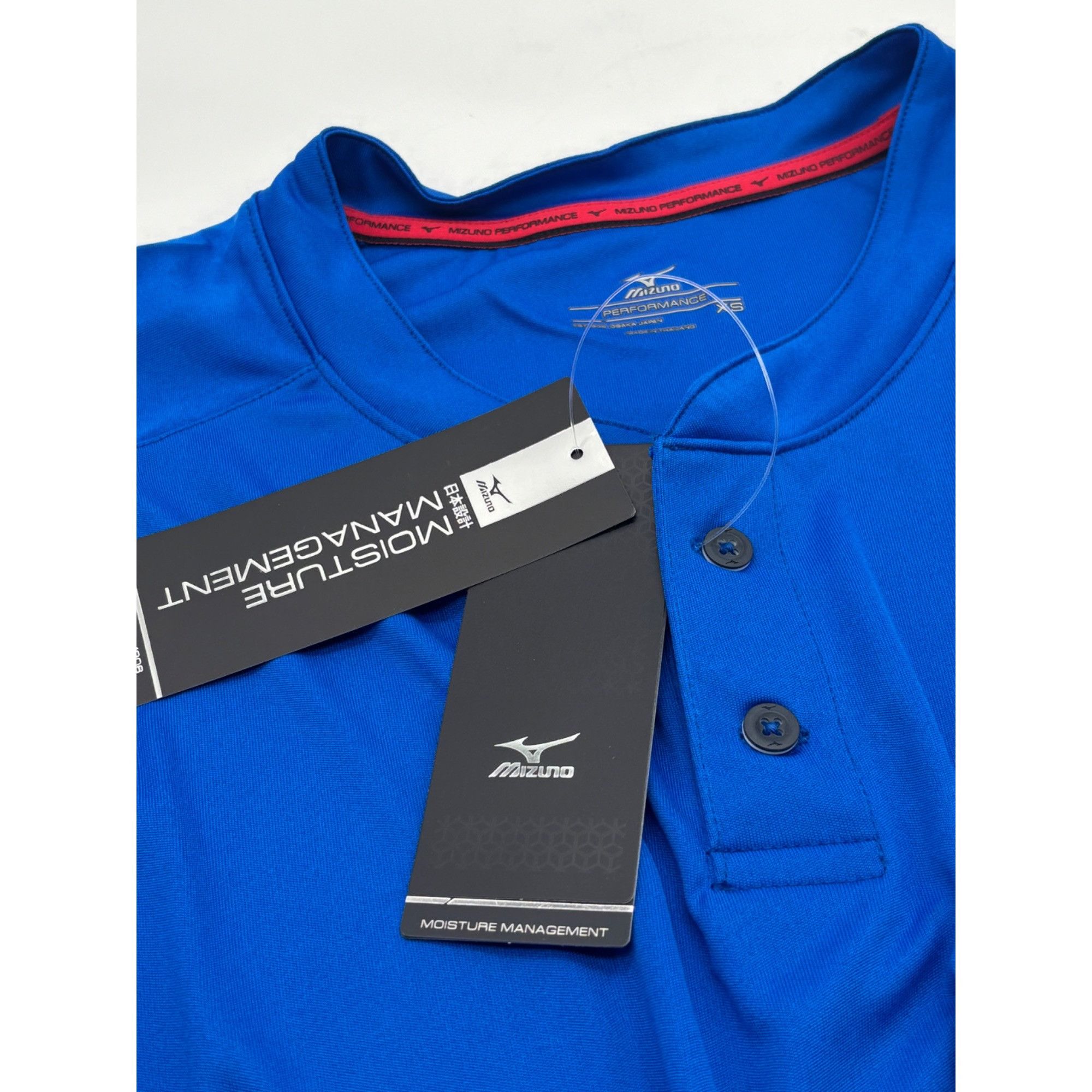 Mizuno Mizuno Men’s Elite 2-Button Baseball Jersey 350527, Royal B Size US XS / EU 42 / 0 - 7 Thumbnail
