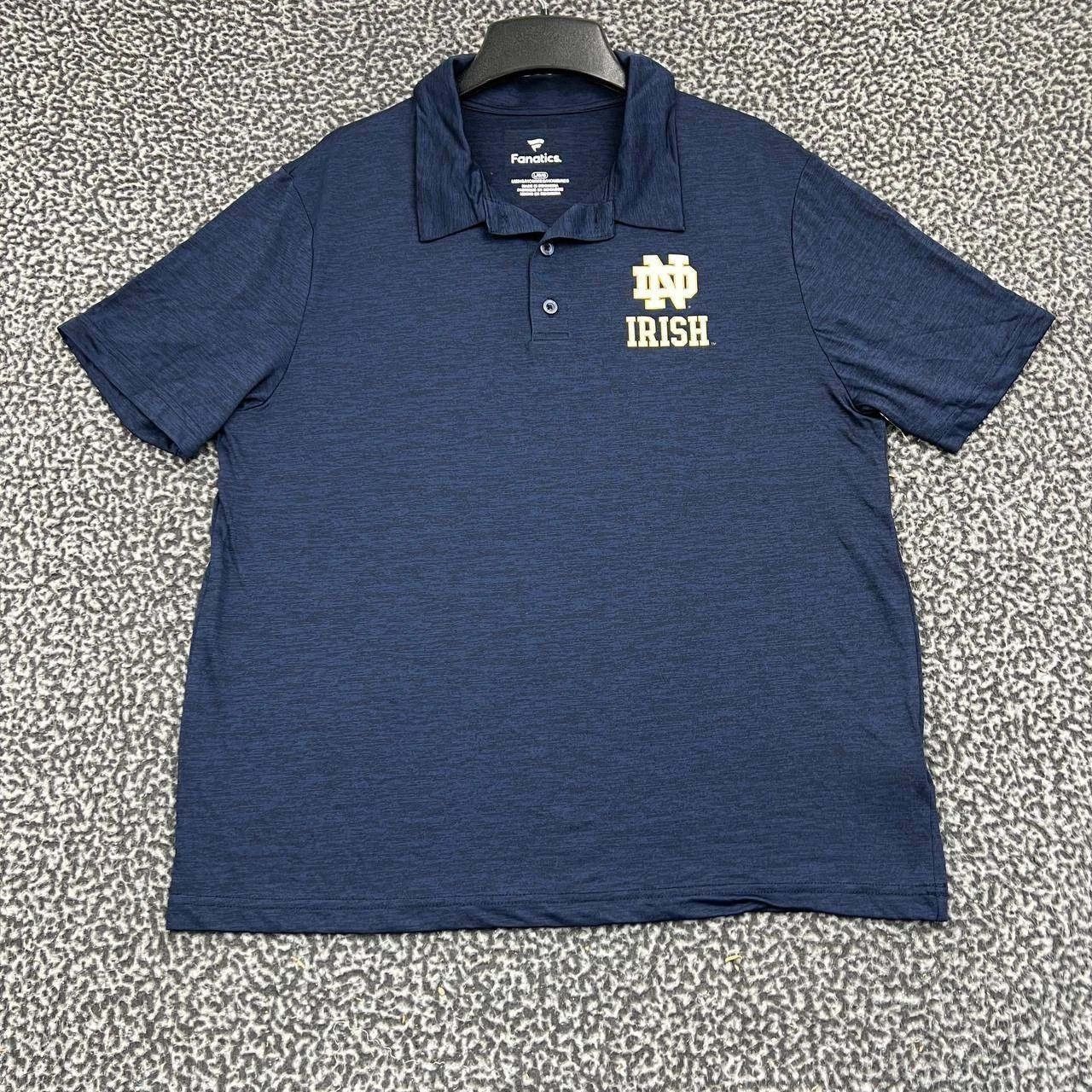 Other Notre Dame Fighting Irish Polo Shirt Men L Fanatics Collared Size US L / EU 52-54 / 3 - 1 Thumbnail