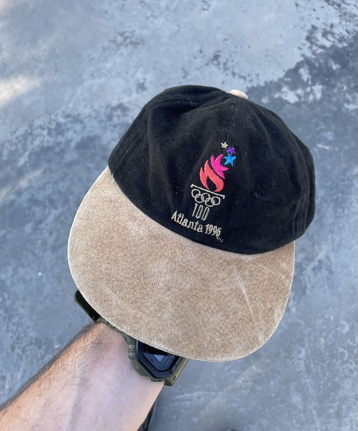 Japanese Brand × USA Olympics Atlanta 1996 Vintage Hat Y2K Cap Olympic Games USA Size ONE SIZE - 1 Thumbnail