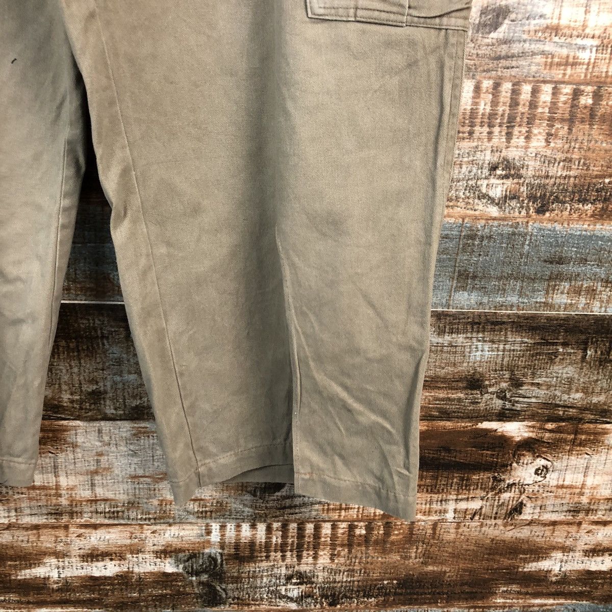 Japanese Brand Japanese Brand Brown Cargo Multipocket Pants #A2420 Size US 35 - 12 Thumbnail