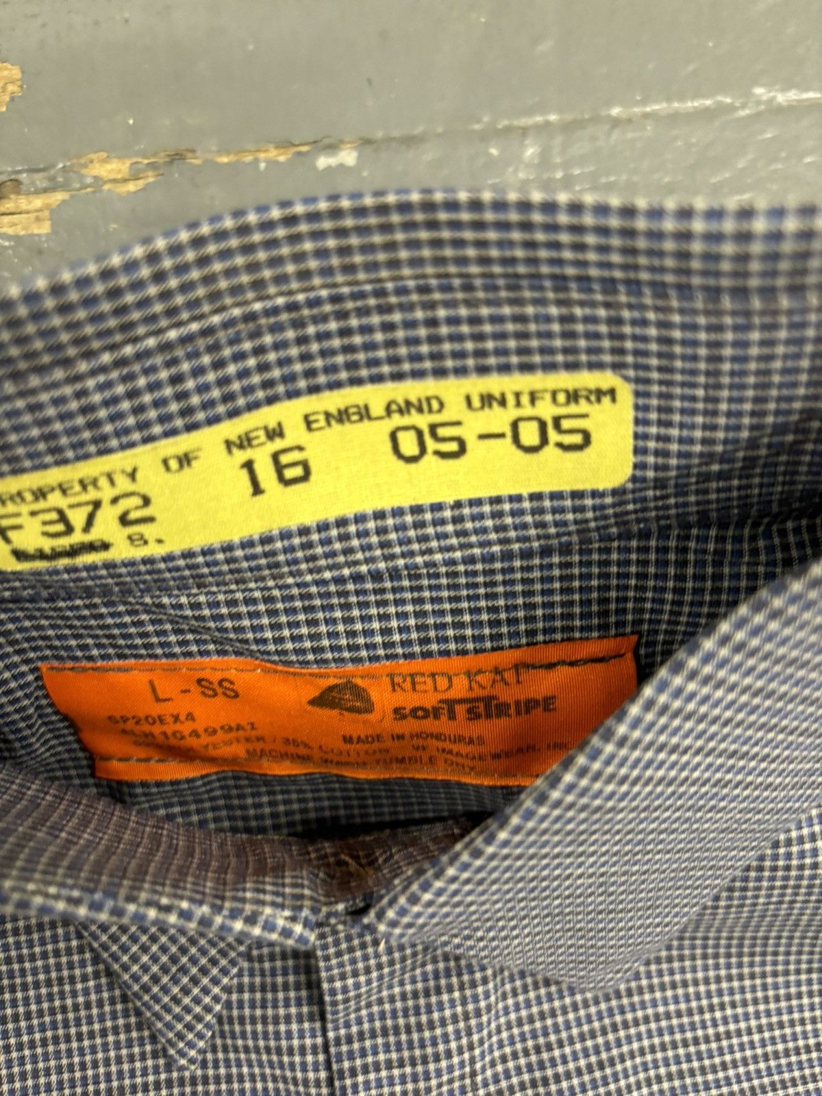 Vintage Vintage Red kap striped workwear shirt Size US L / EU 52-54 / 3 - 4 Thumbnail