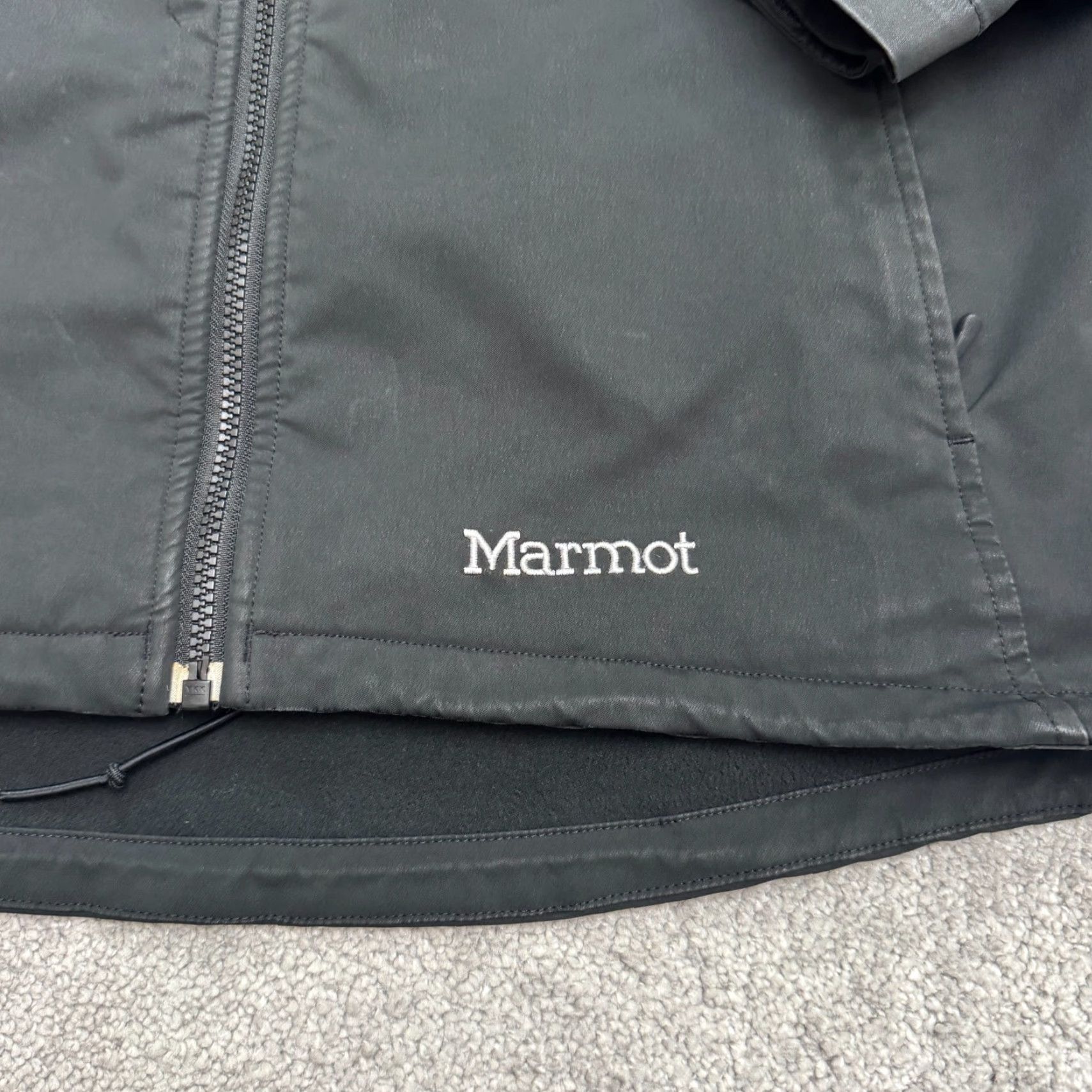 Marmot Marmot Softshell Jacket Mens XL Black Outdoor Hiking Full Zip Pocket Stretch Size US XL / EU 56 / 4 - 6 Thumbnail