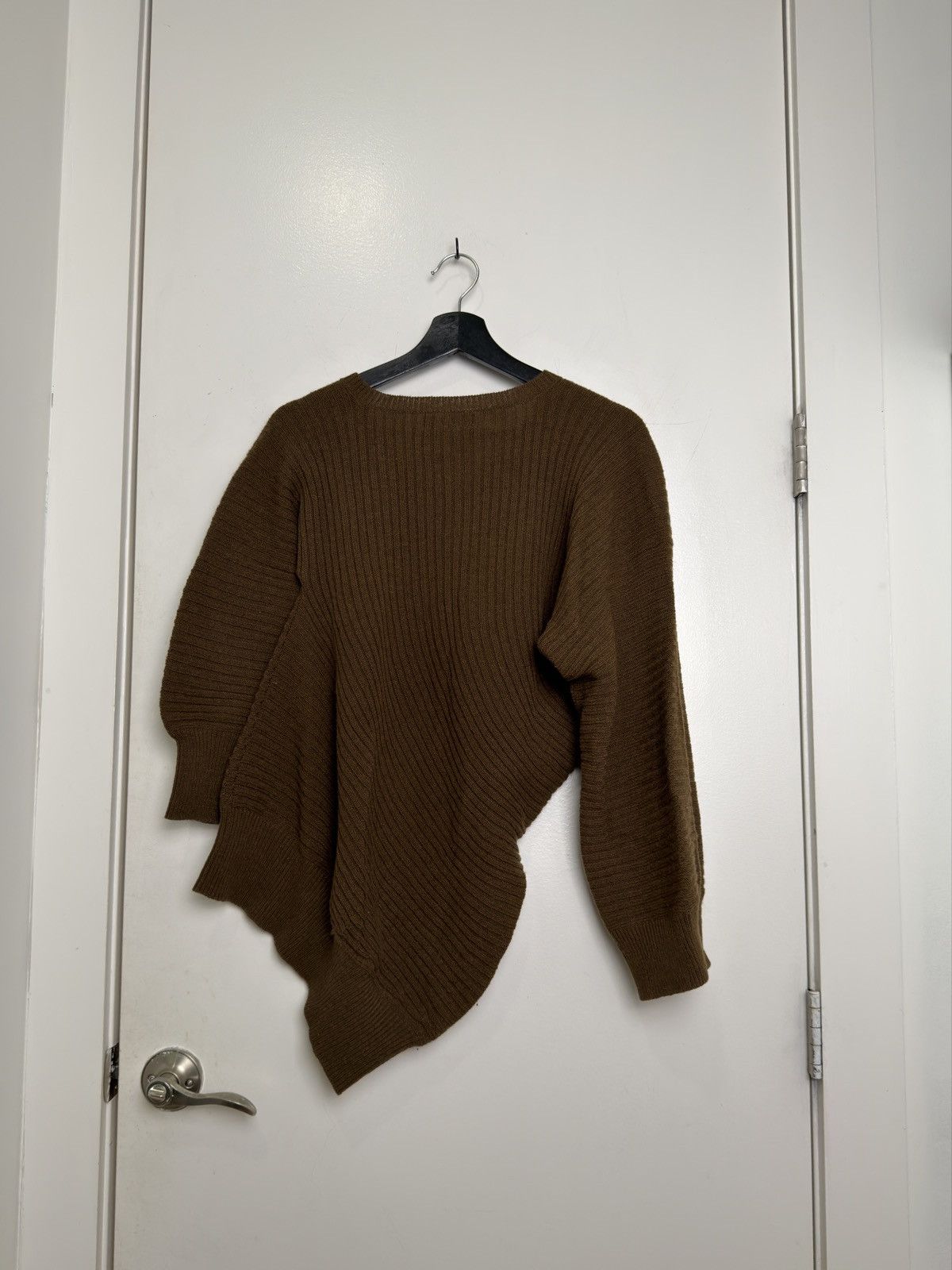 Y's Y's Twisted Ribbed V-Neck Size M / US 6-8 / IT 42-44 - 2 Thumbnail