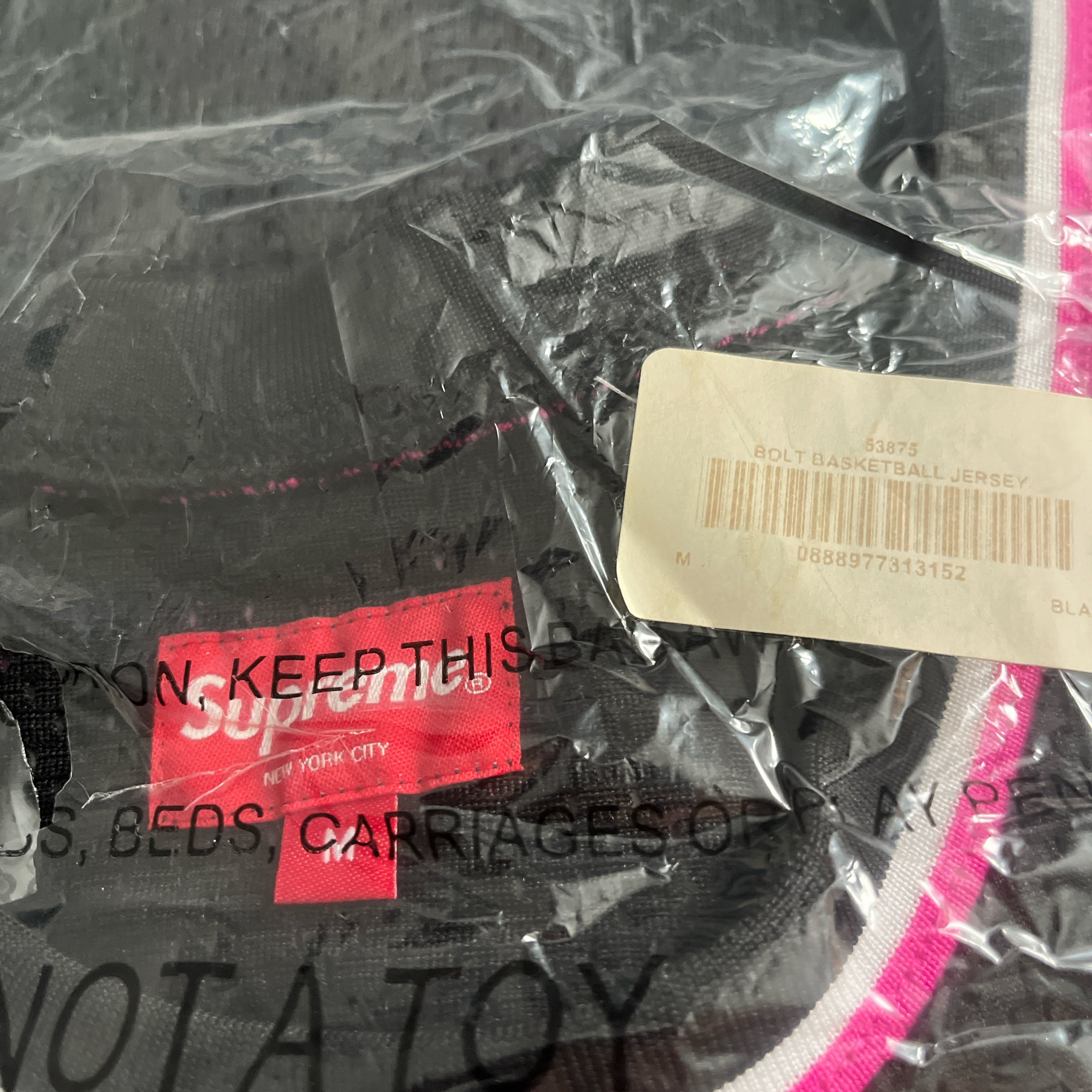 Supreme SS 18 Supreme Bolt Basketball Jersey Size US M / EU 48-50 / 2 - 2 Thumbnail