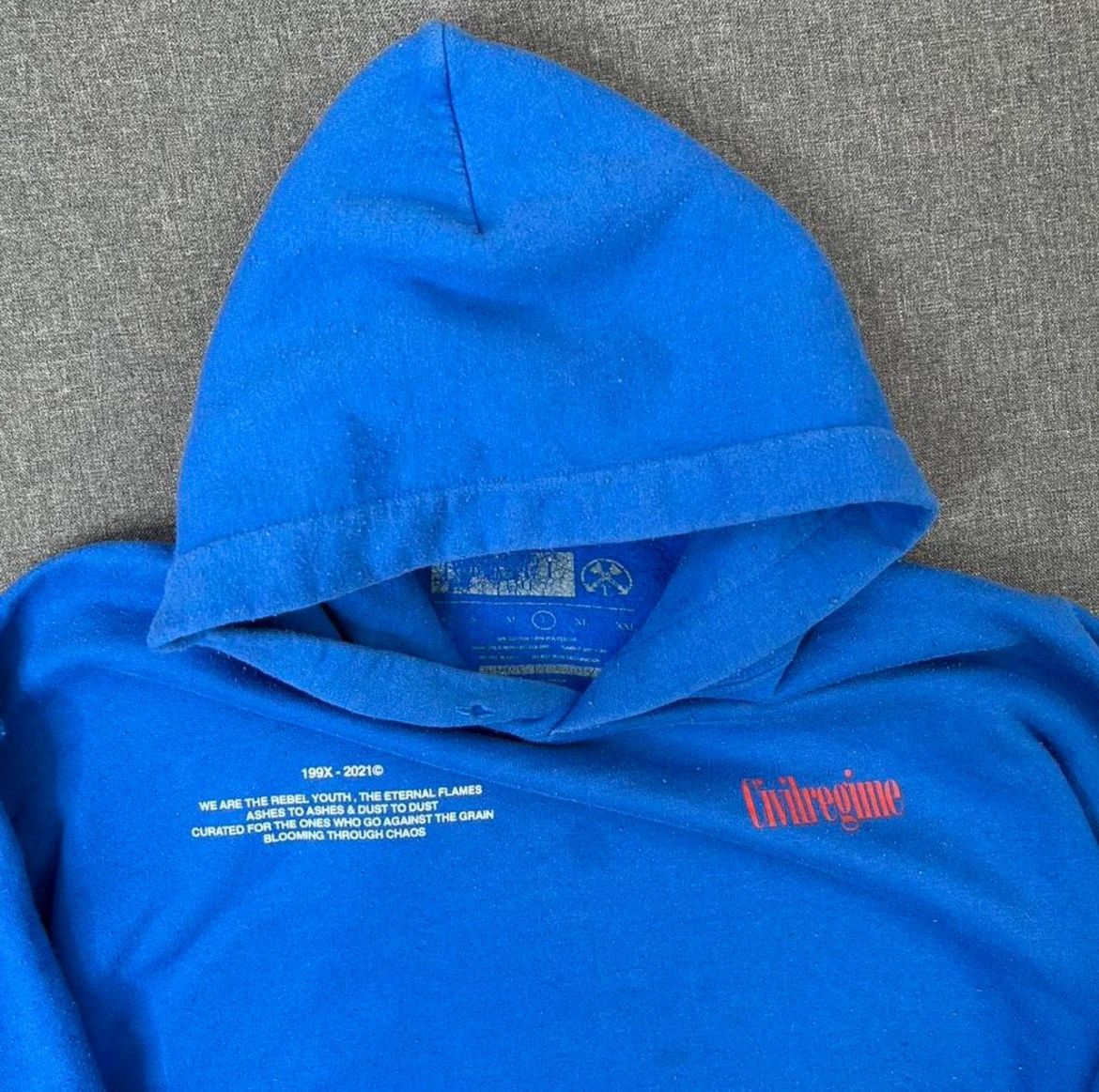 Civil Regime Civil Regime hoodie Size US L / EU 52-54 / 3 - 5 Thumbnail