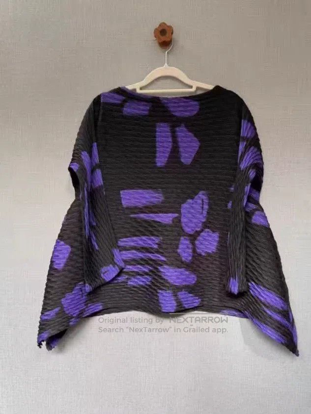 Issey Miyake Issey Miyake Large Fish-Scale Knit Top Size M / US 6-8 / IT 42-44 - 5 Thumbnail
