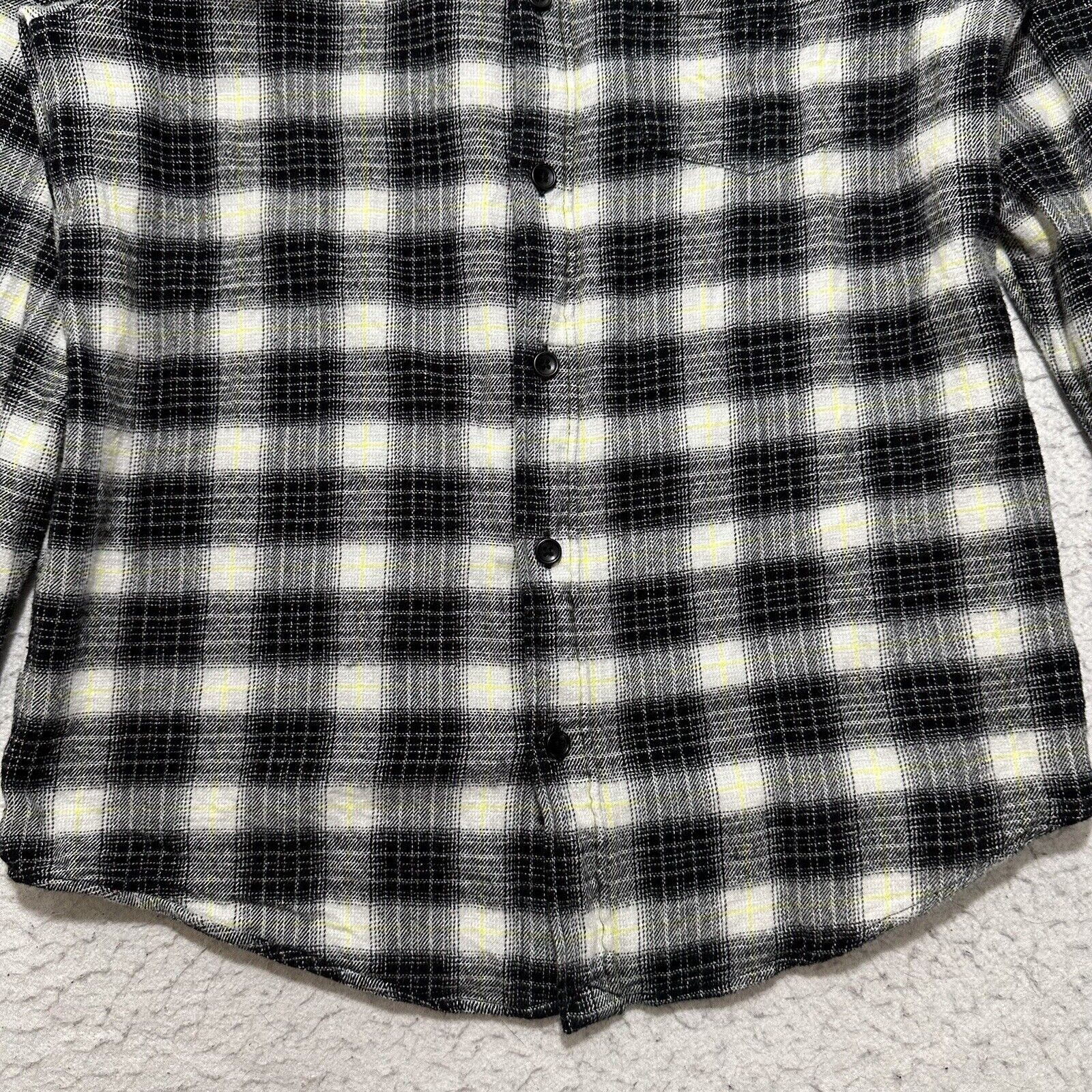 Pacsun Pacsun Small Button Down Pocket Shirt Black White Striped Size US S / EU 44-46 / 1 - 5 Thumbnail