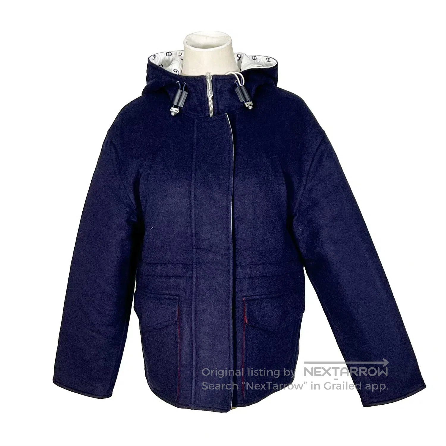 Hermes Hermes Cashmere Jacket S Dark Blue. Size US S / EU 44-46 / 1 - 1 Thumbnail