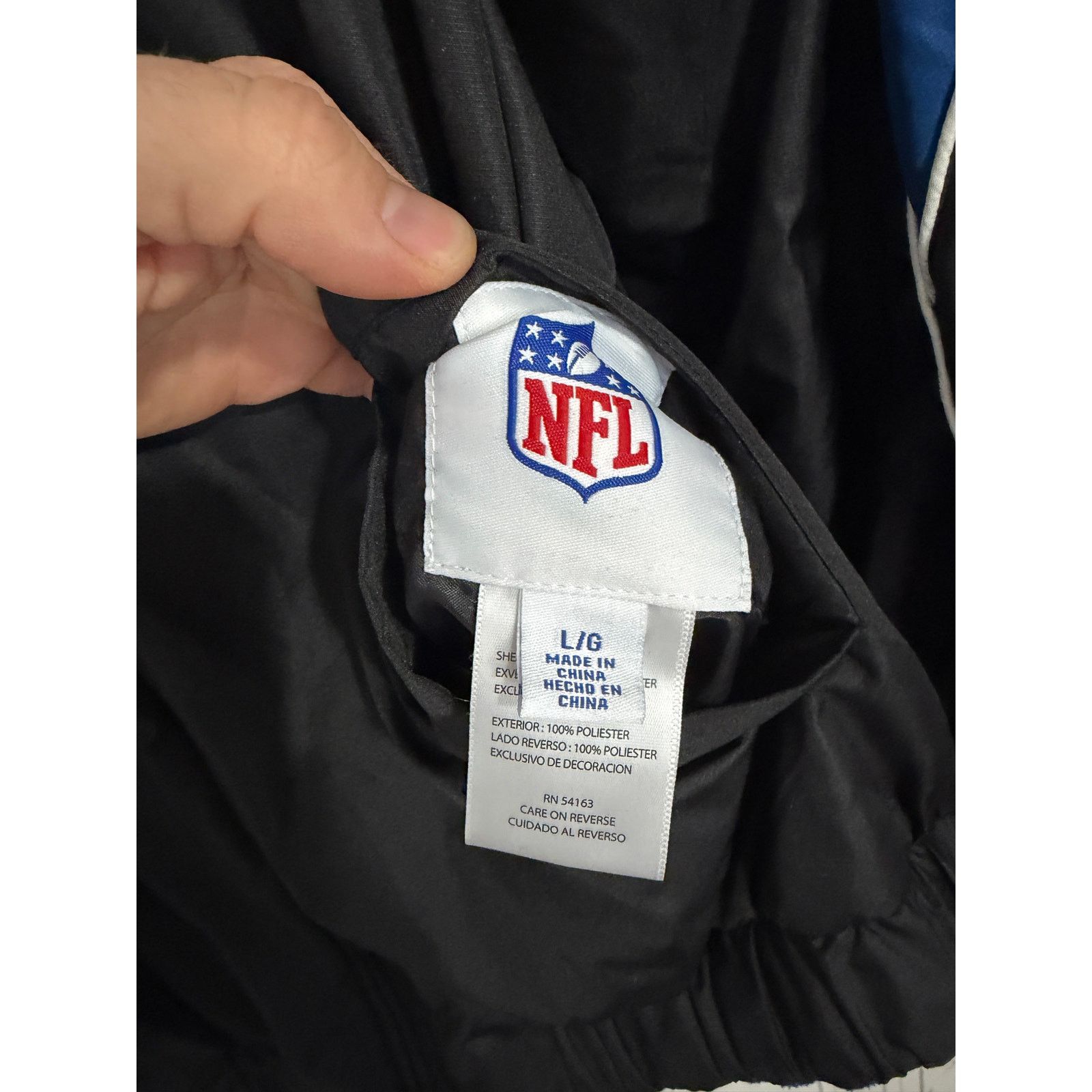 NFL Retro Indianapolis Colts Reversible Winter Jacket Size Large Size US L / EU 52-54 / 3 - 3 Thumbnail