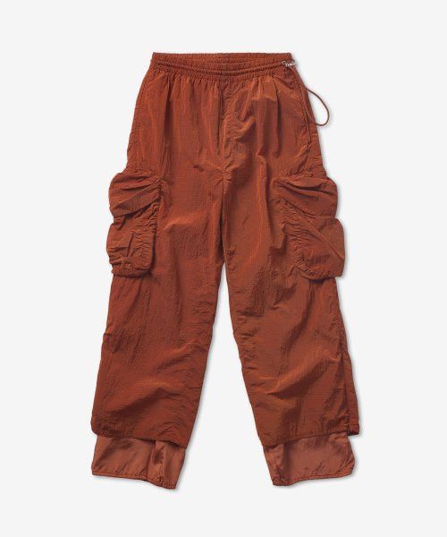 Sunnei o1mle1224 Double Elastic Pant in Burgundy Size US 32 / EU 48 - 1 Thumbnail