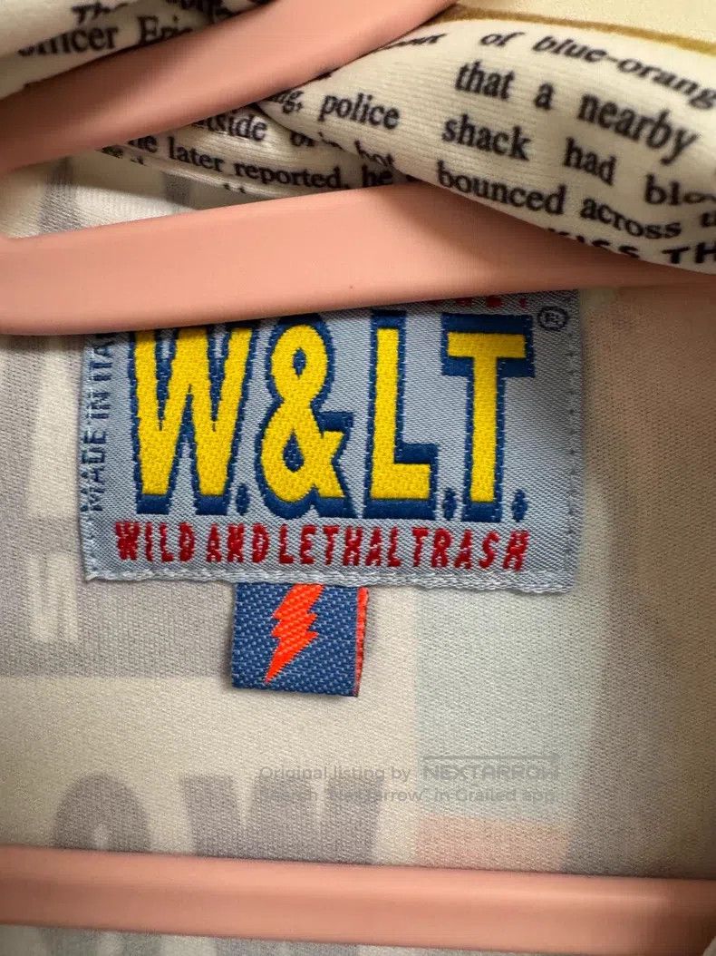 Walter Van Beirendonck walter van beirendonck Newspaper print shirt Size US M / EU 48-50 / 2 - 2 Thumbnail