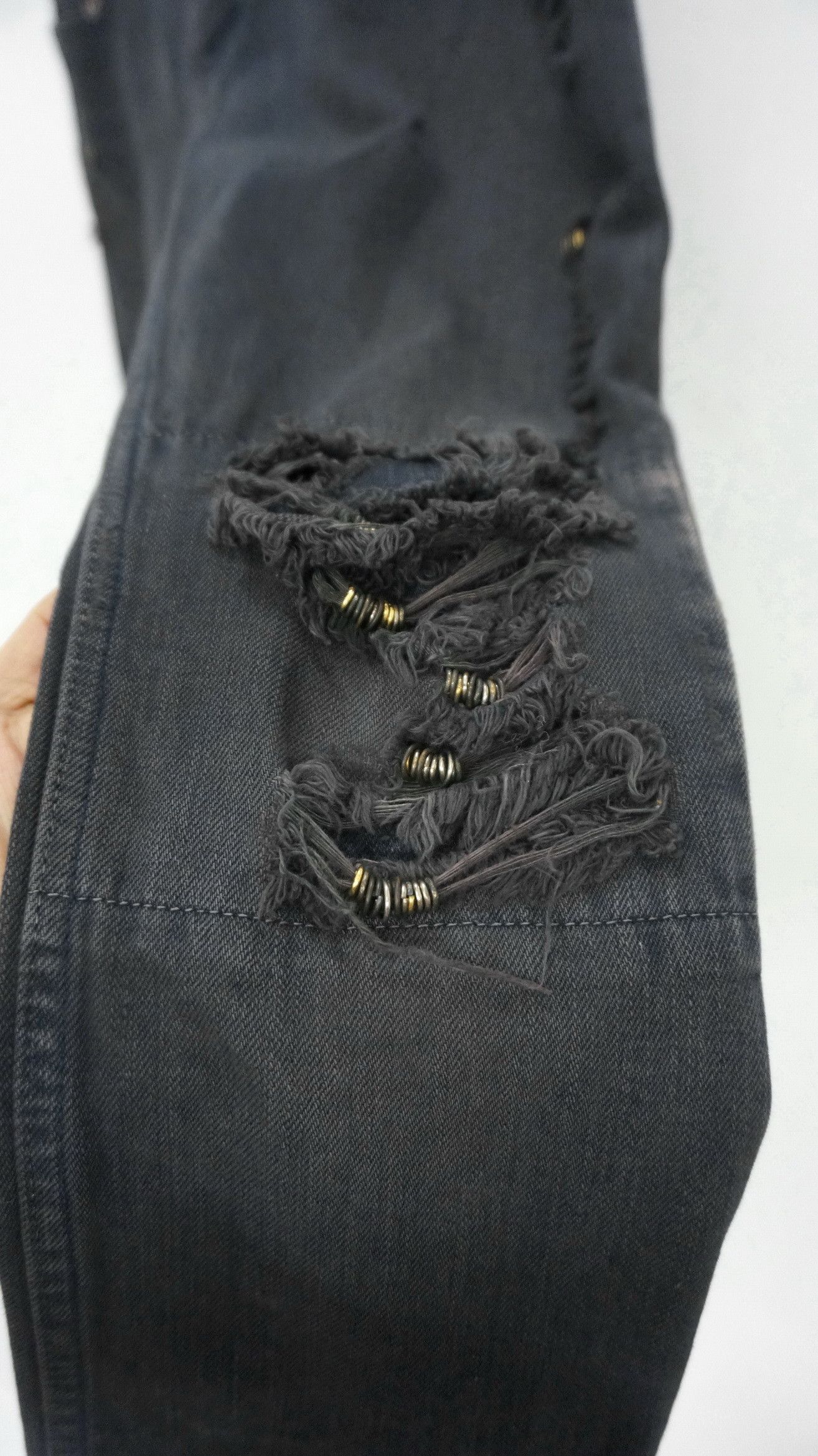 If Six Was Nine 🔥 IF SIX WAS NINE MANIAC Mud Max SBCM0305ADK Flared Jeans Size US 28 / EU 44 - 7 Thumbnail